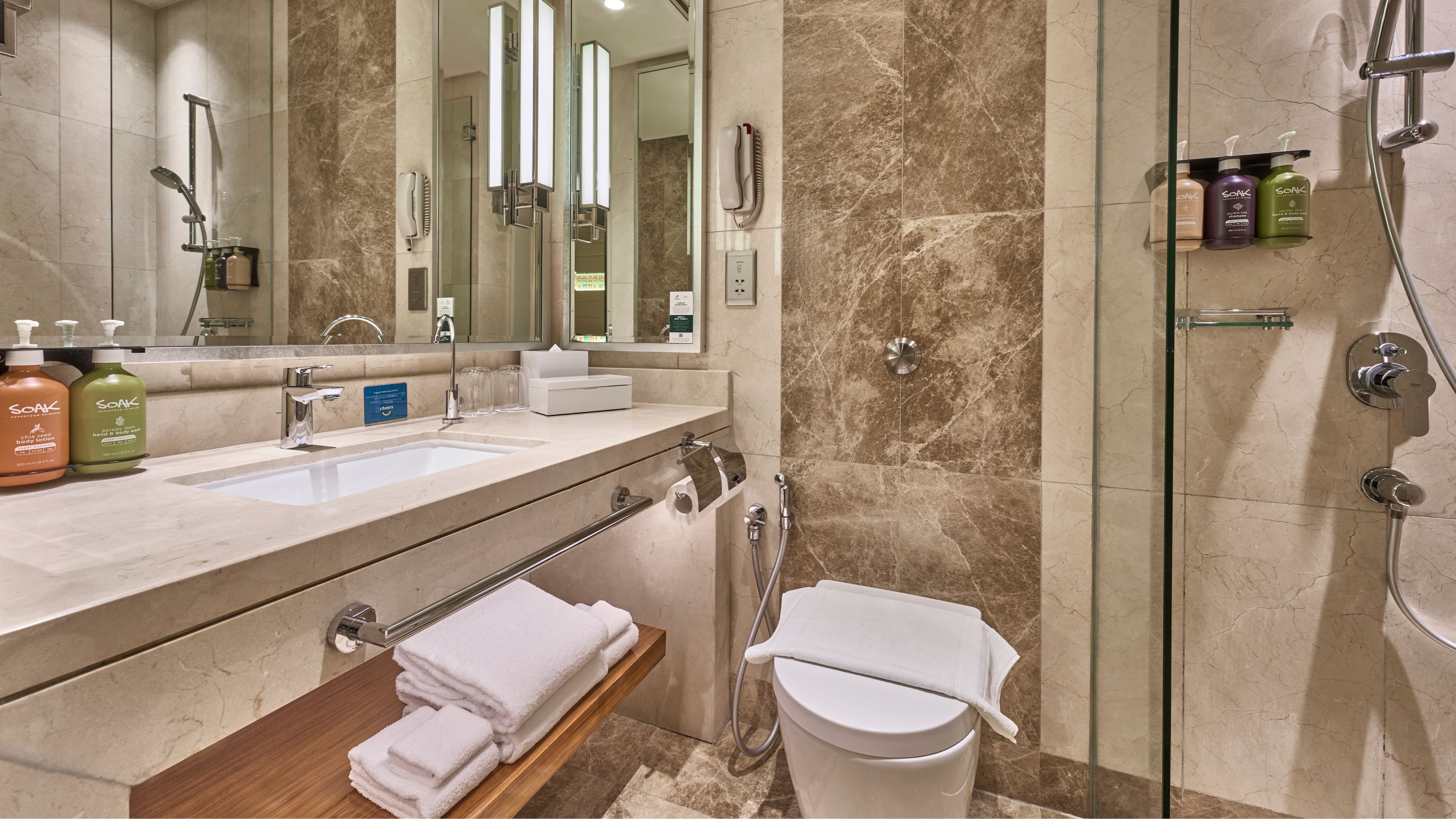 غرفة قياسية بسريرين منفصلين، Holiday Inn Singapore Little India 6/7