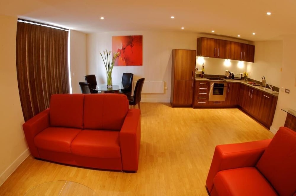 Lobby at The Spires Serviced Apartments Birmingham, BIRMINGHAM - UNITED KINGDOM