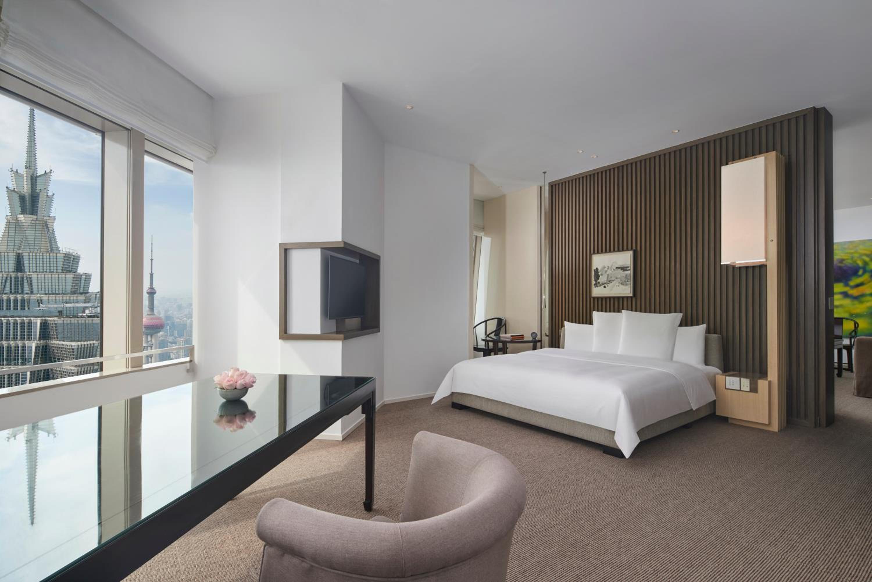 Bund, Panoramic, Suite, King Bed, with View, Lounge Access