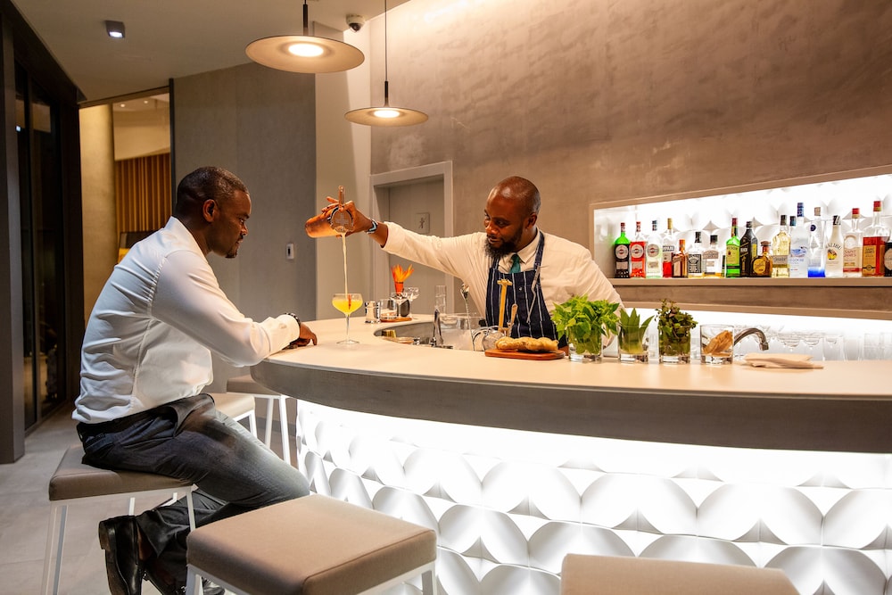 Lobby at Noom Hotel Abidjan, ABIDJAN