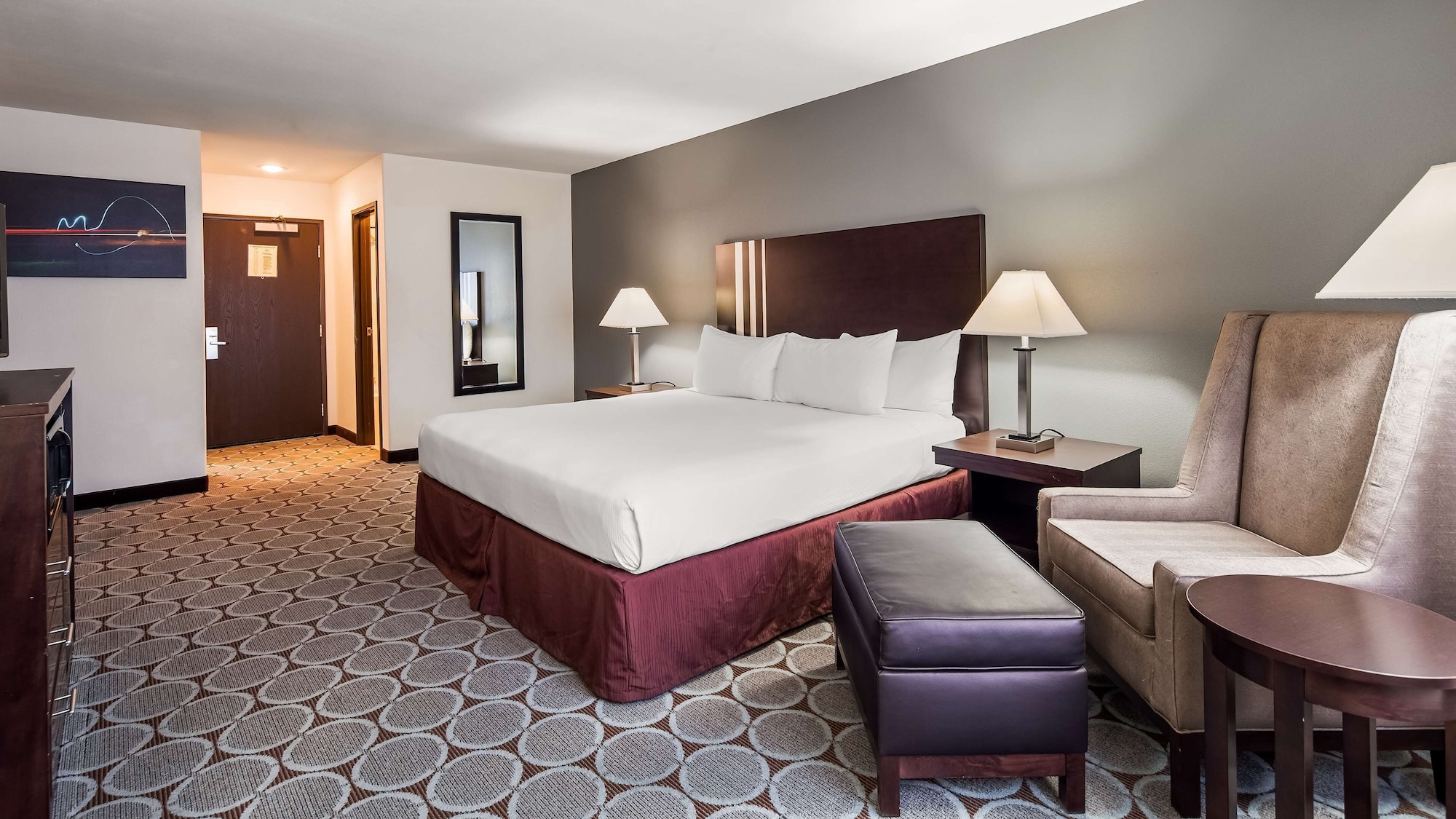 غرفة قياسية بسرير كينج للمدخنين، Best Western Pahrump Oasis 4/5