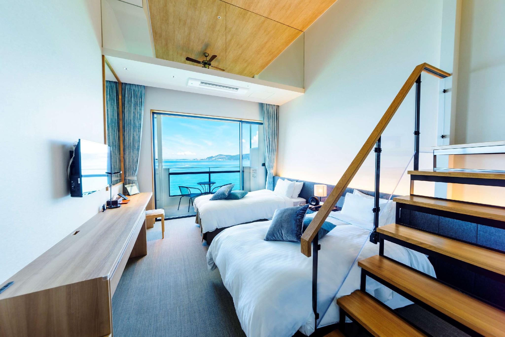 Loft, Executive, Twin Beds, with Extra Bed, Ocean Front, Top Floor