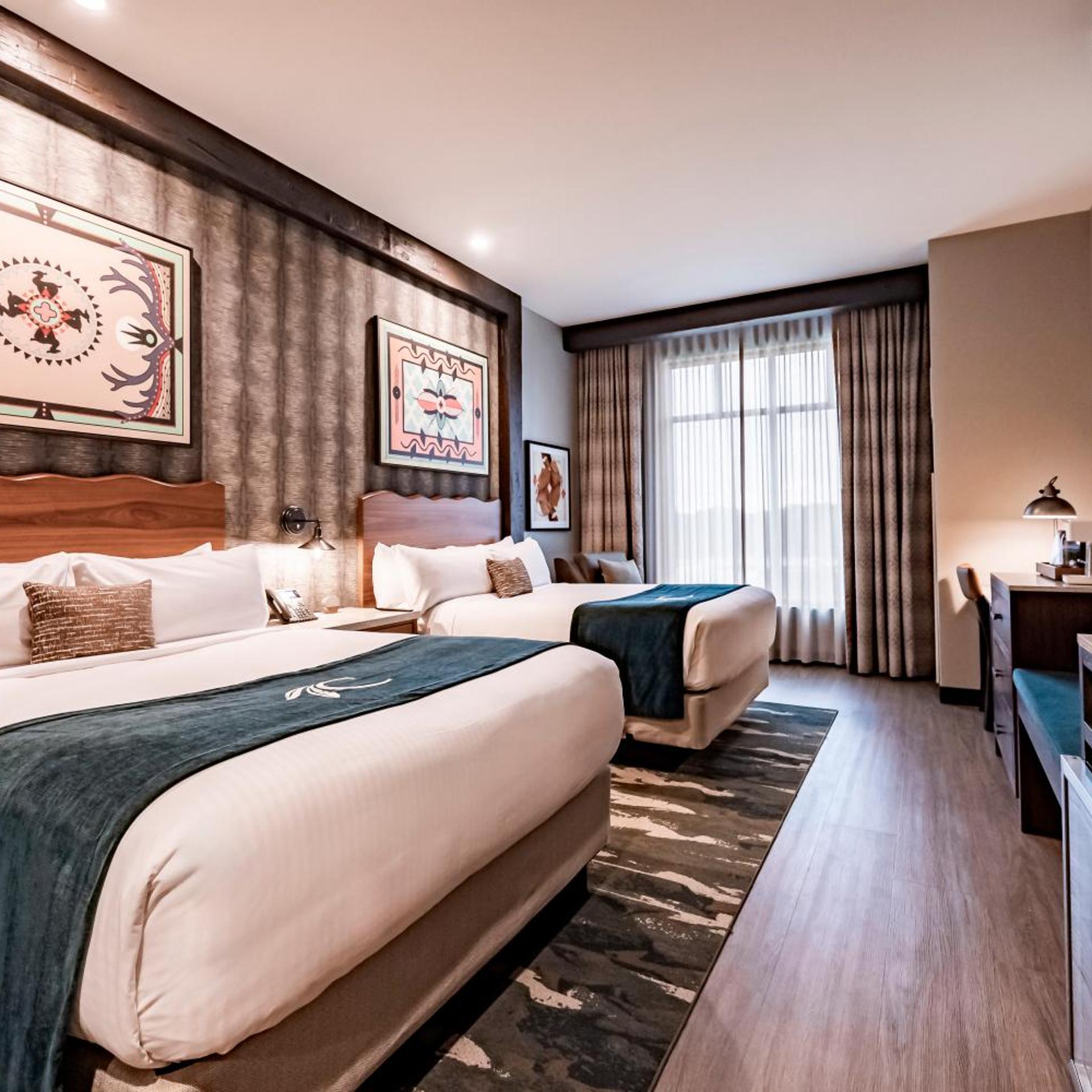 Tower, 2 Queen Beds