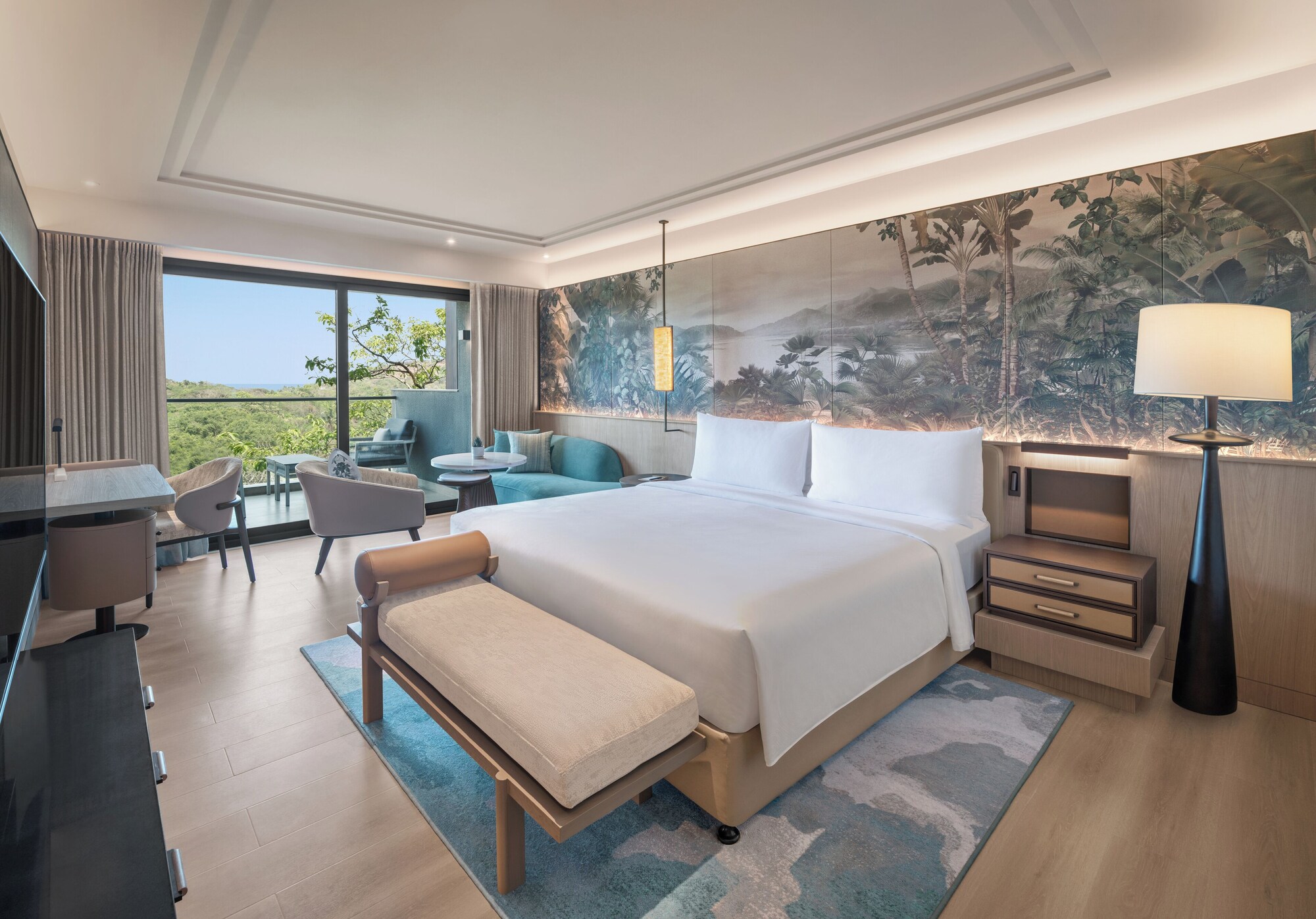 غرفة غراند بسرير كينج بإطلالة، JW Marriott Goa Vagator 2/2