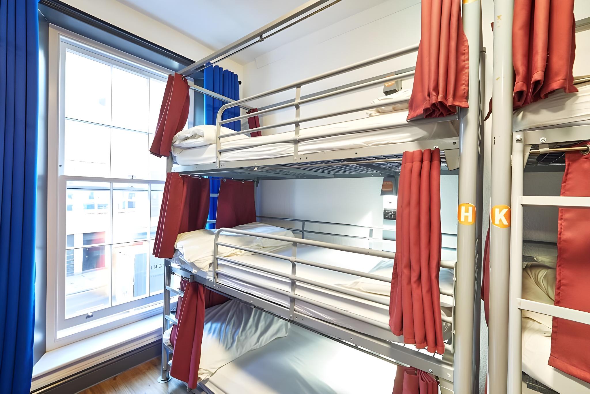 Mixed Dorm, 12 Beds, 4 Bunk Beds, Shared Bathroom
