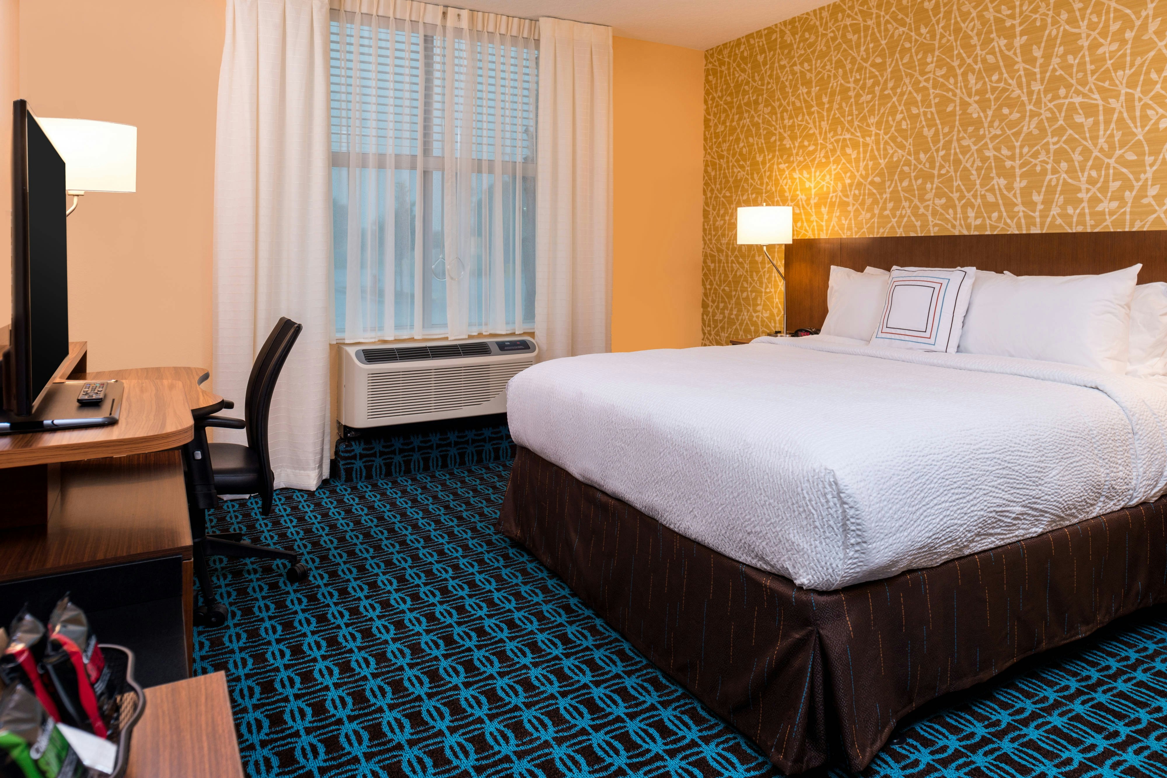 غرفة بسرير كينج، Fairfield Inn Suites By Marriott Orlando East Ucf Area 2/6