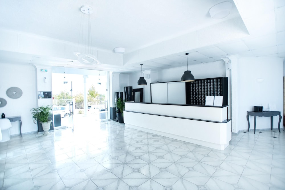 Lobby at Bianco Olympico Beach Resort By Anayia All Inclusive Resorts, Ormilia