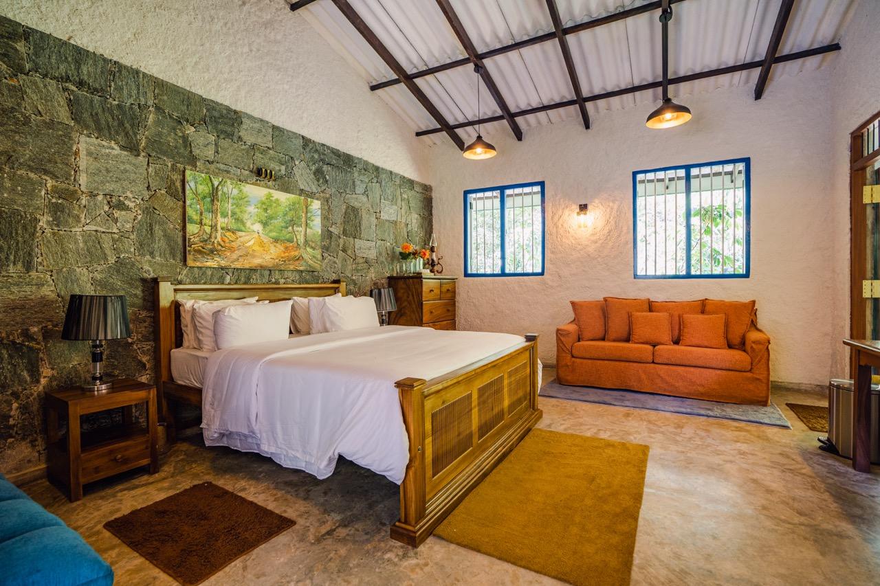 Pool, Villa, King Bed, Riverside