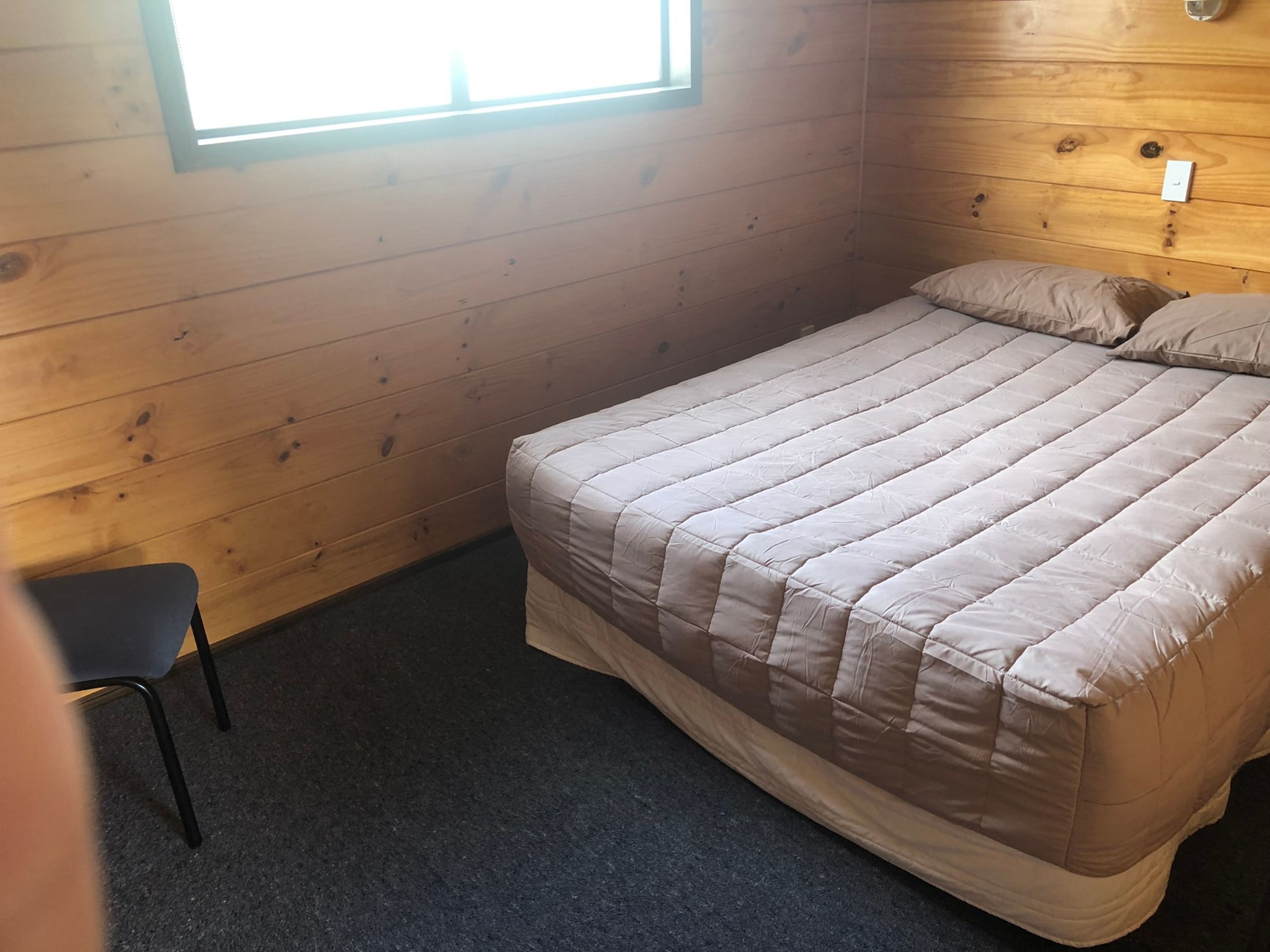 Cabin, 1 Double and 1 Single Bed, Shared Bathroom, Kitchen, Small
