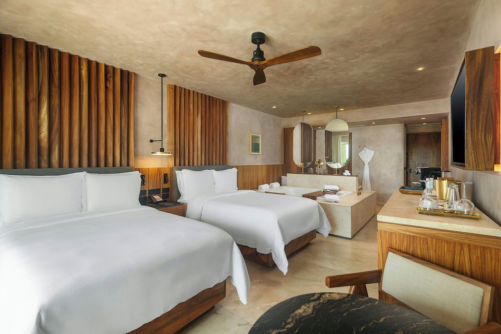 Guest Room, Deluxe, 2 Double Beds, Ocean View, Balcony