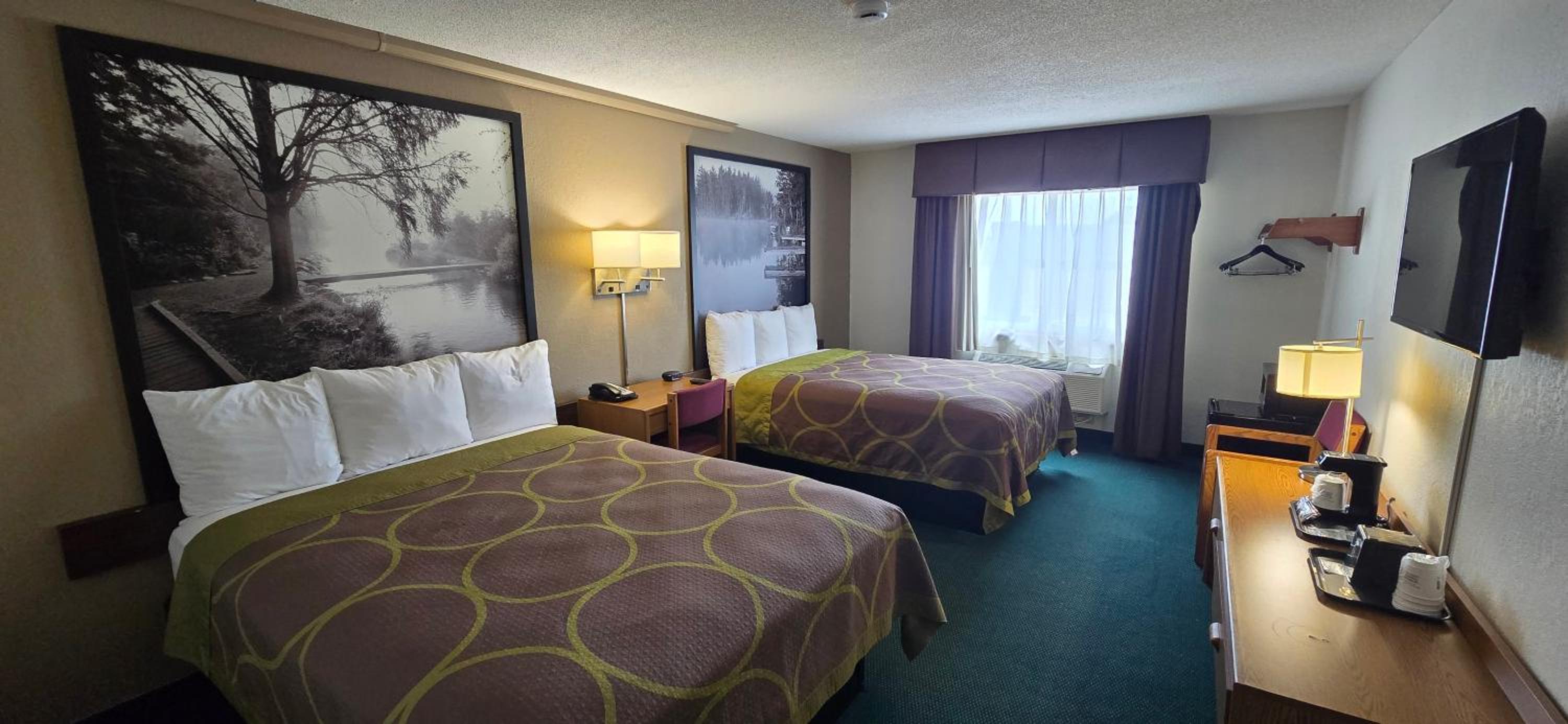 جناح بسرير كوين، Super 8 By Wyndham Rogers Minnesota 7/10
