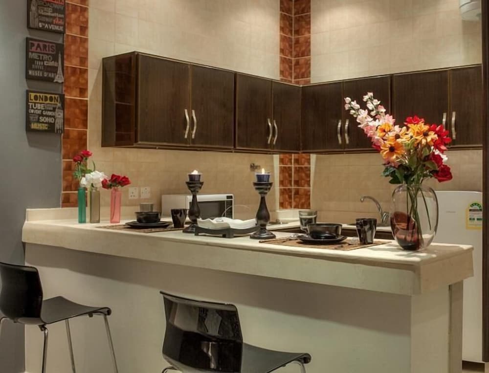 Lobby at Taleen Alsahafa Serviced Apartments, RIYADH