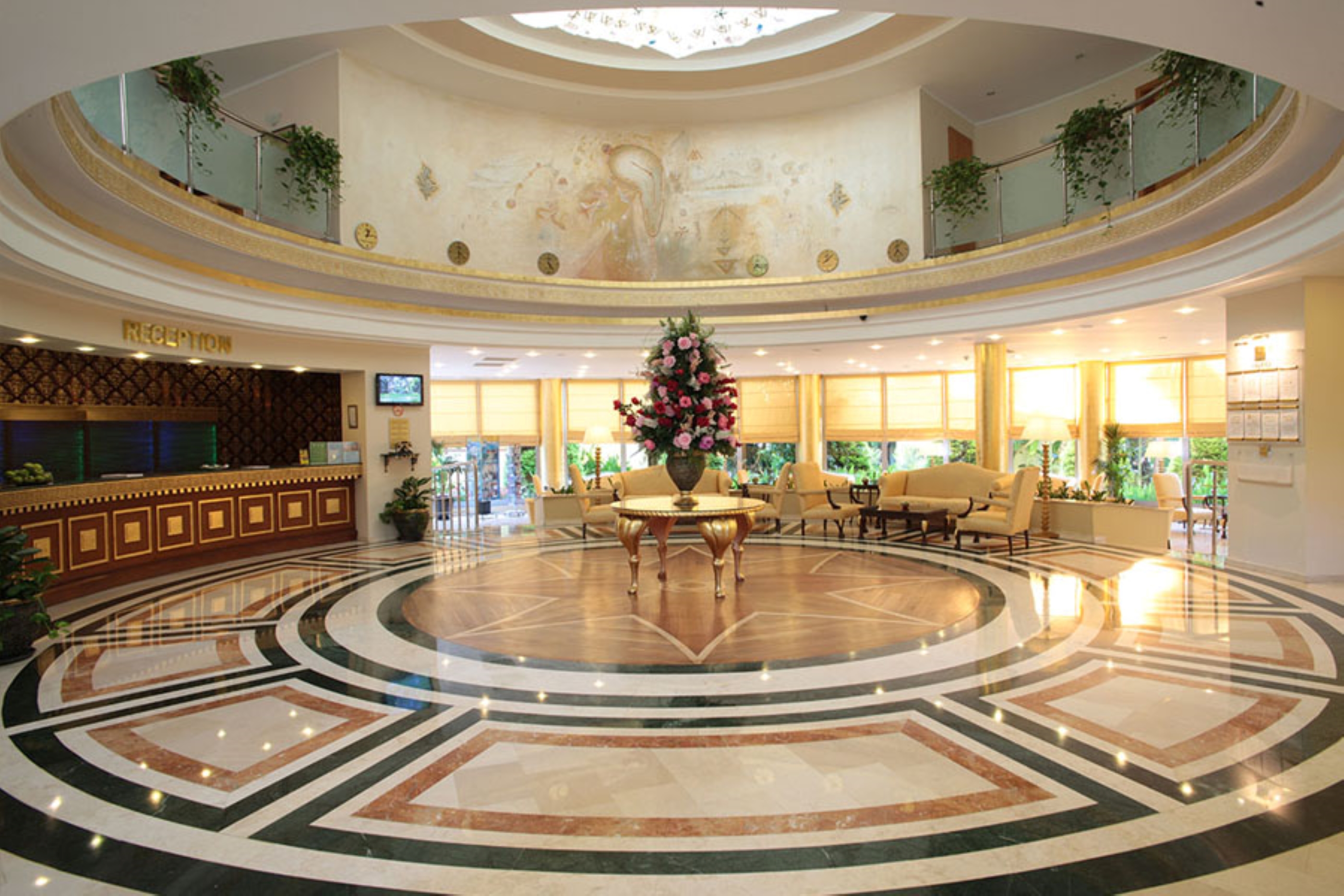 Lobby at Gypsophila Club Marine, KEMER