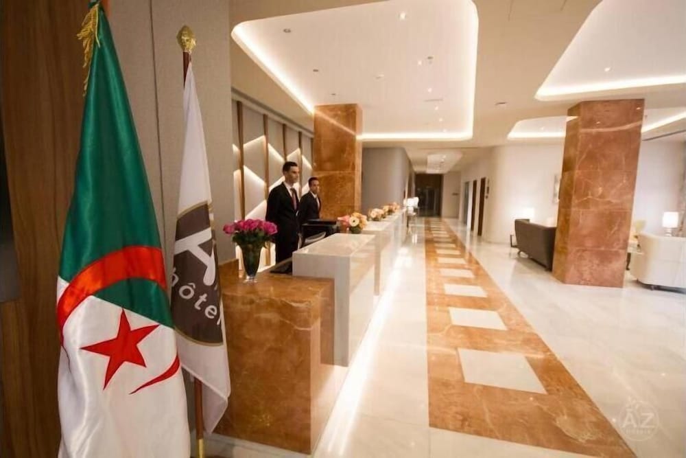 Lobby at Az Hotel Le Zephyr Mostaganem, Mazagran