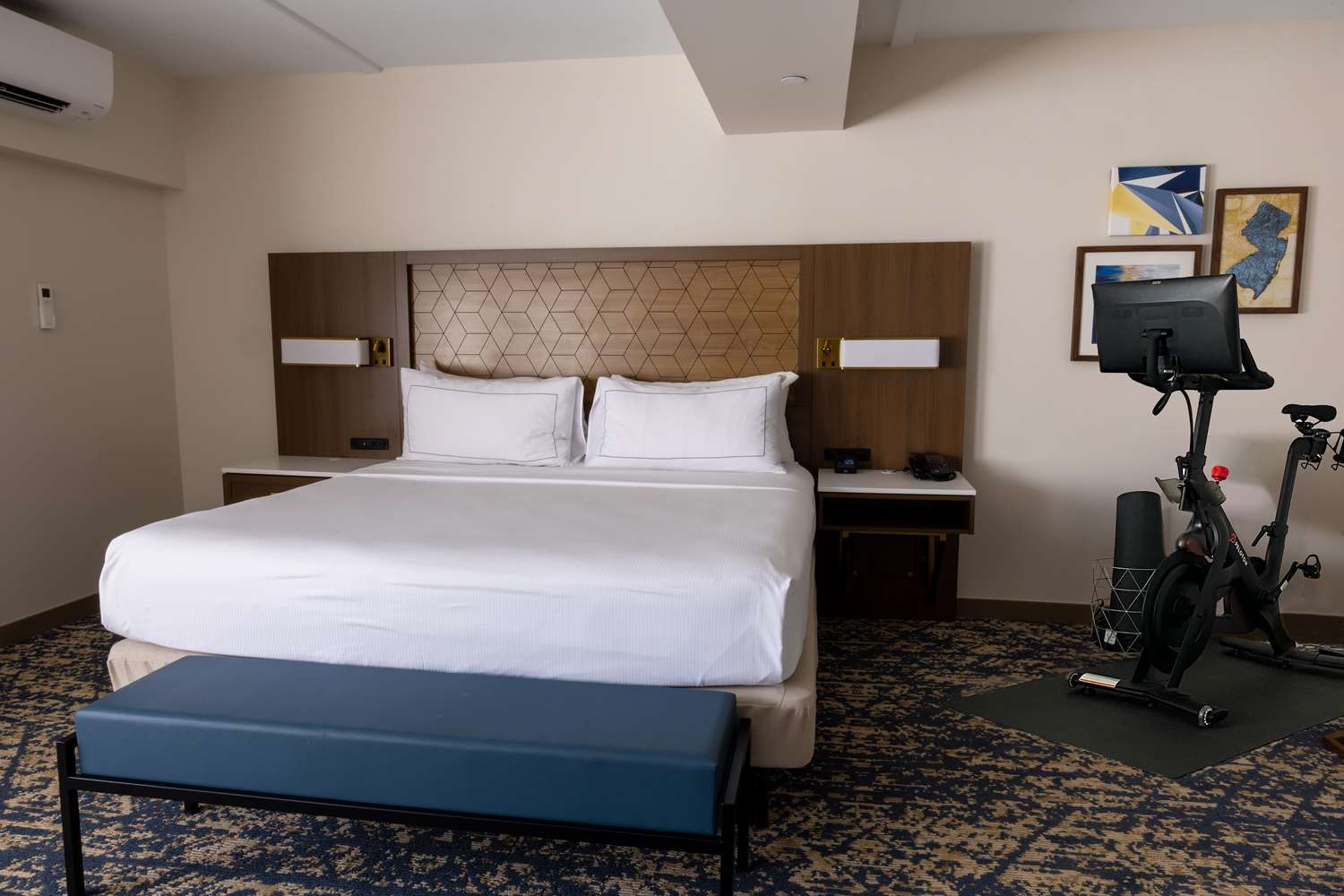 Junior Suite, King Bed, Peloton