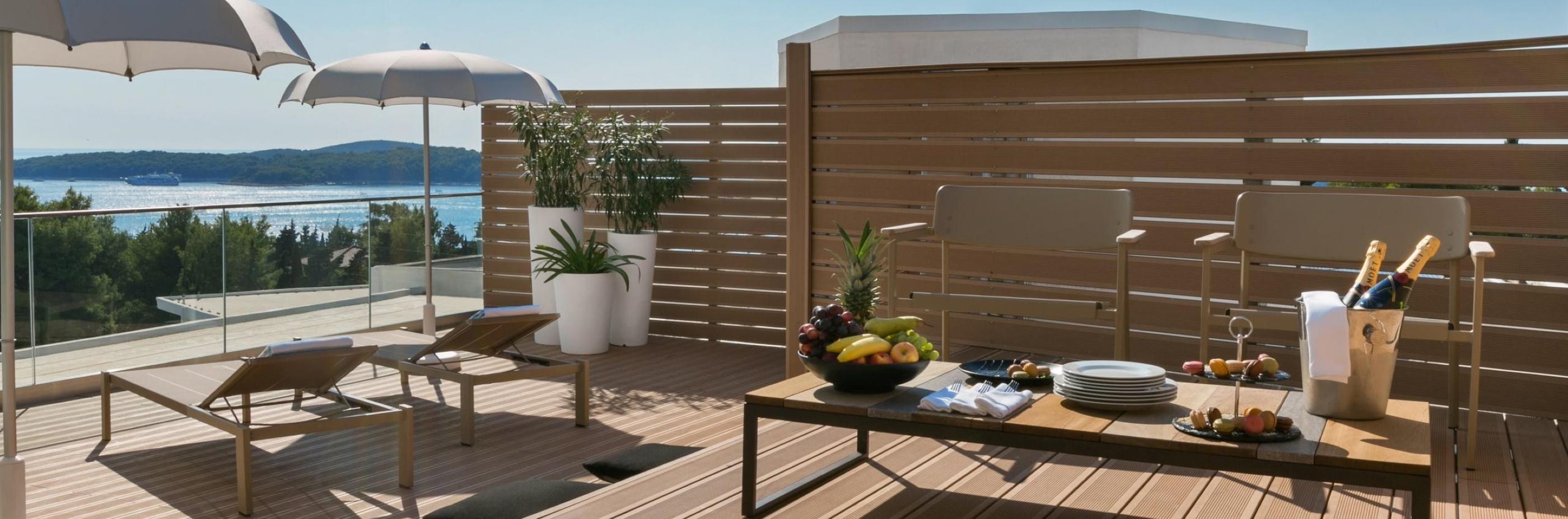 1 Bedroom, Penthouse Suite, Sea View, Balcony