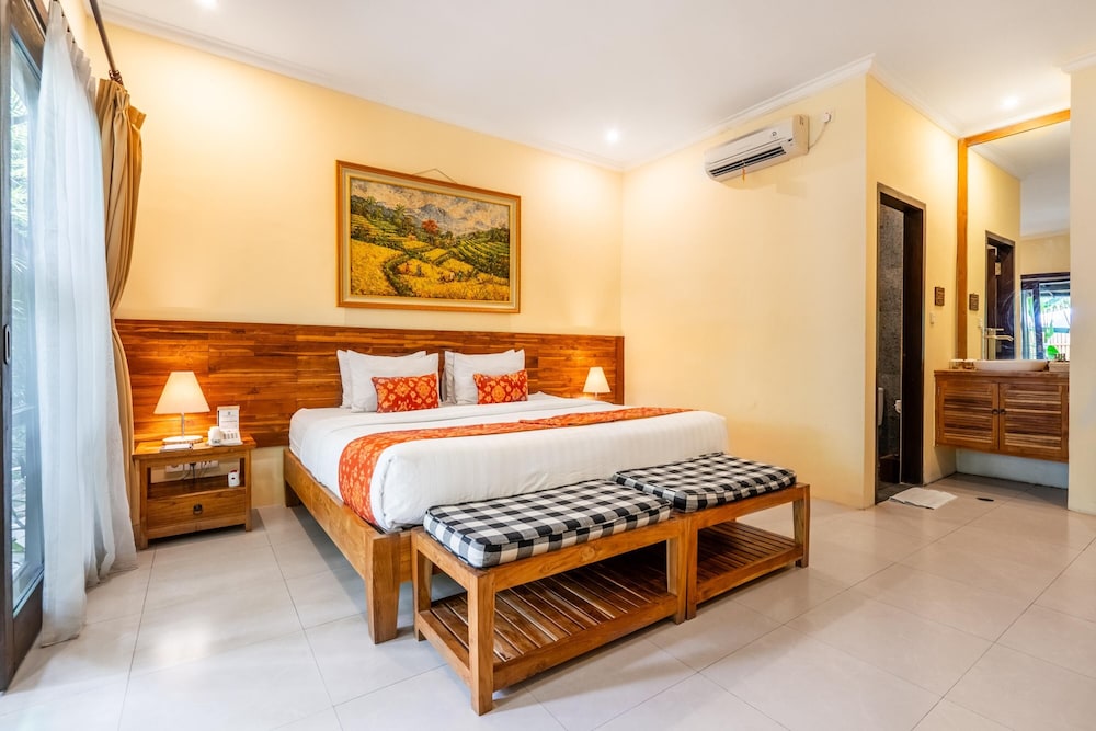 غرفة سوبيريور ديلوكس بسرير مزدوج، Meruhdani Boutique Hotel Ubud 6/10