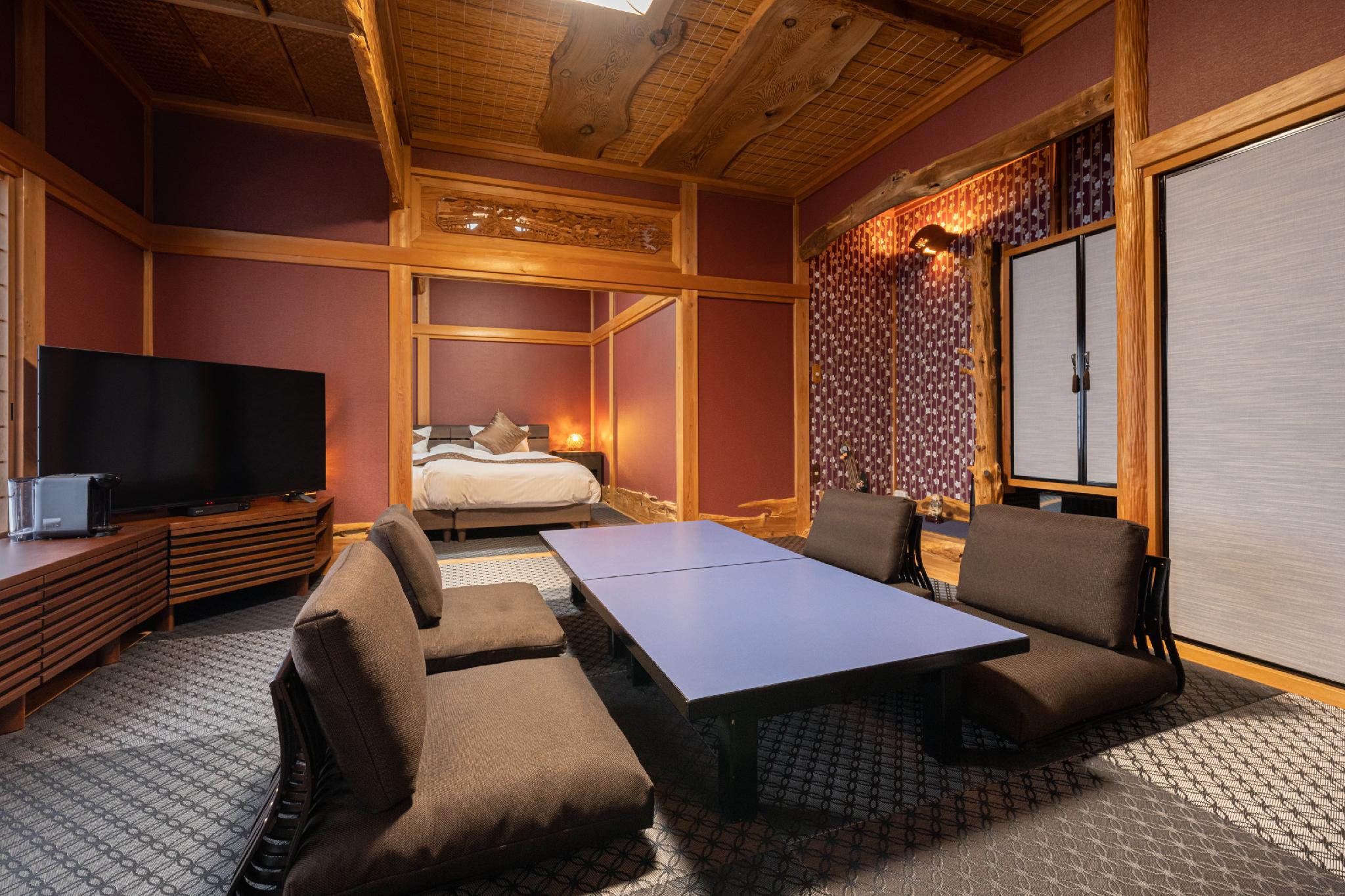 Japanese Western, Kya Ra, Twin Beds, No View, Tatami