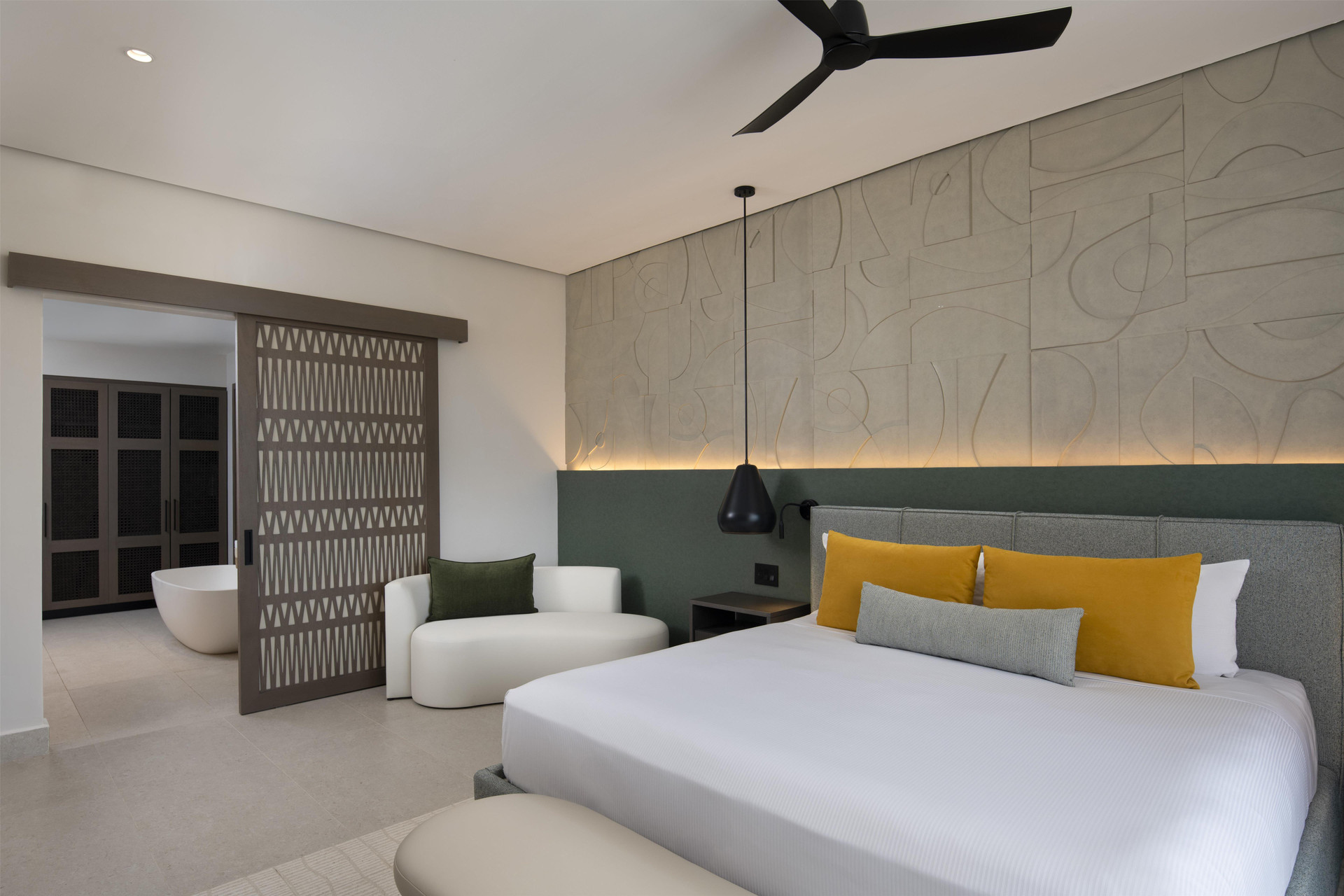 1 Bedroom, Azure, Tropical, Club, Suite, King Bed