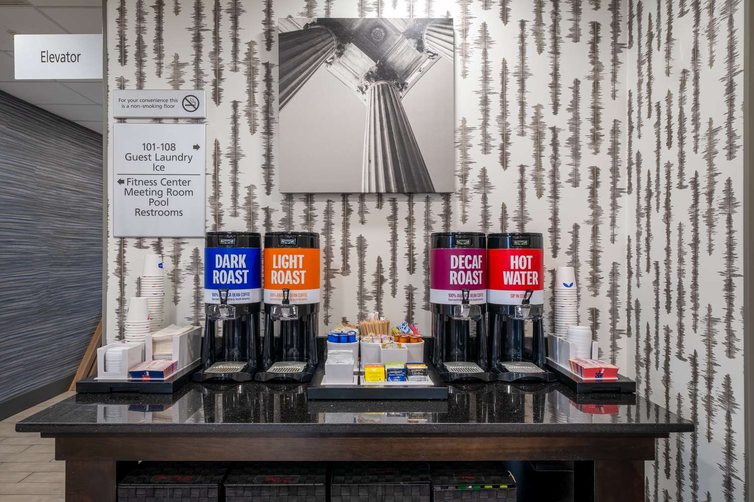 work area