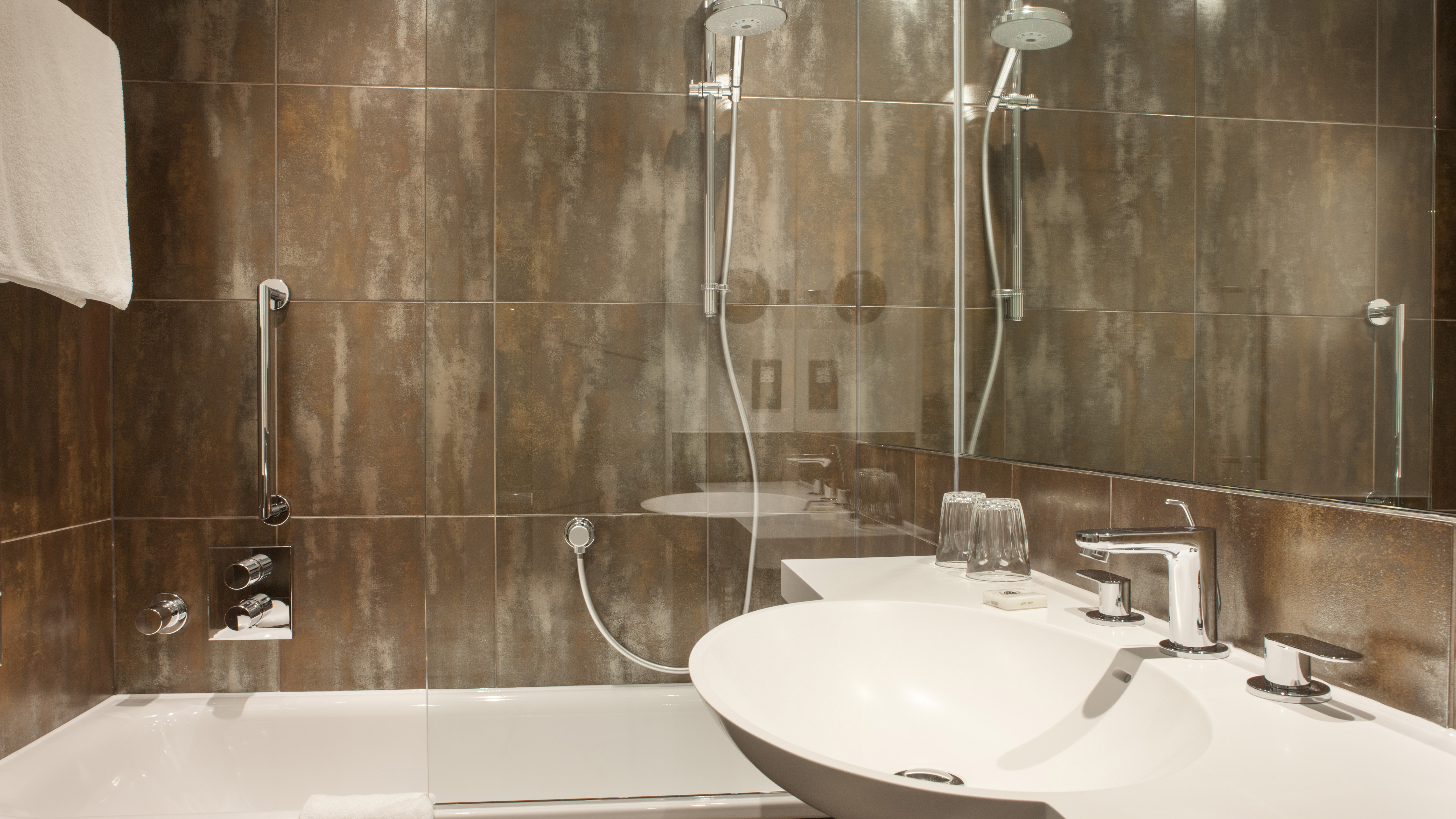 غرفة بسريرين مزدوجين، Crowne Plaza London - Kings Cross 7/7