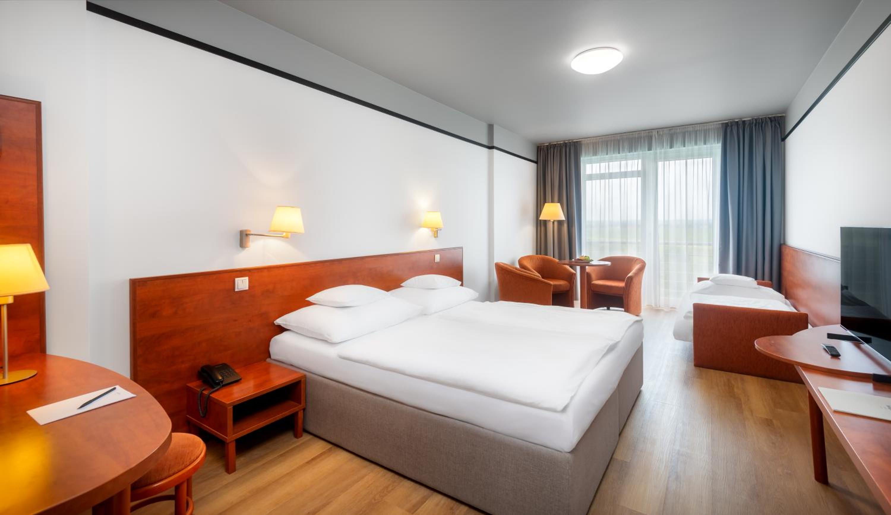 Superior, Double Bed, with Extra Bed, West Wing