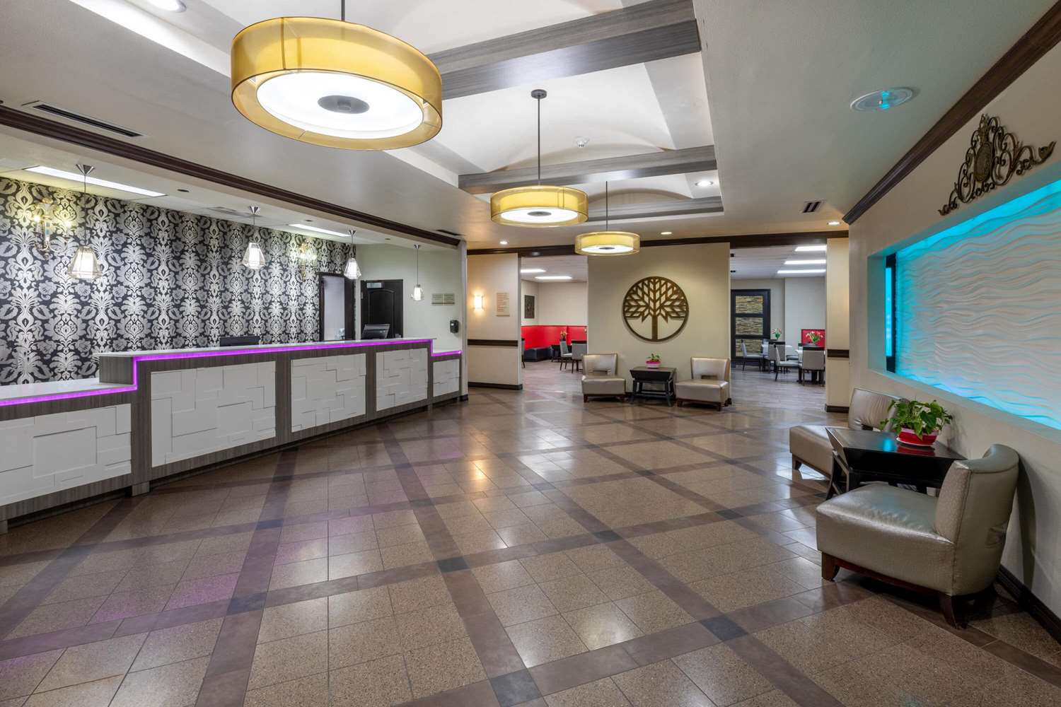 Lobby at Hawthorn Suites by Wyndham Lubbock, LUBBOCK - TX