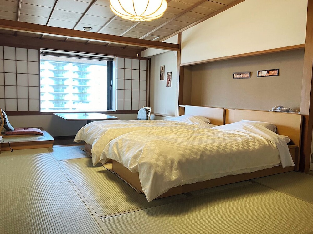 Japanese, Futon Bed, Twin Beds, Riverside, Outdoor Bath