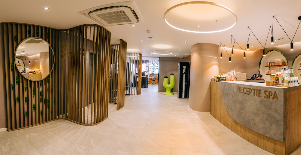 Lobby at Mandachi Hotel & Spa, SUCEAVA