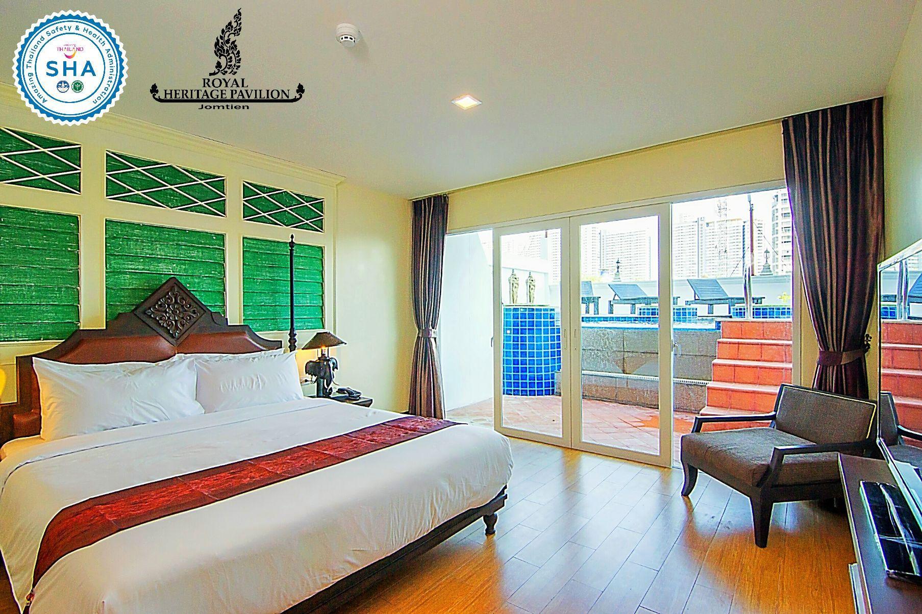 Deluxe, Double Bed, Pool Access