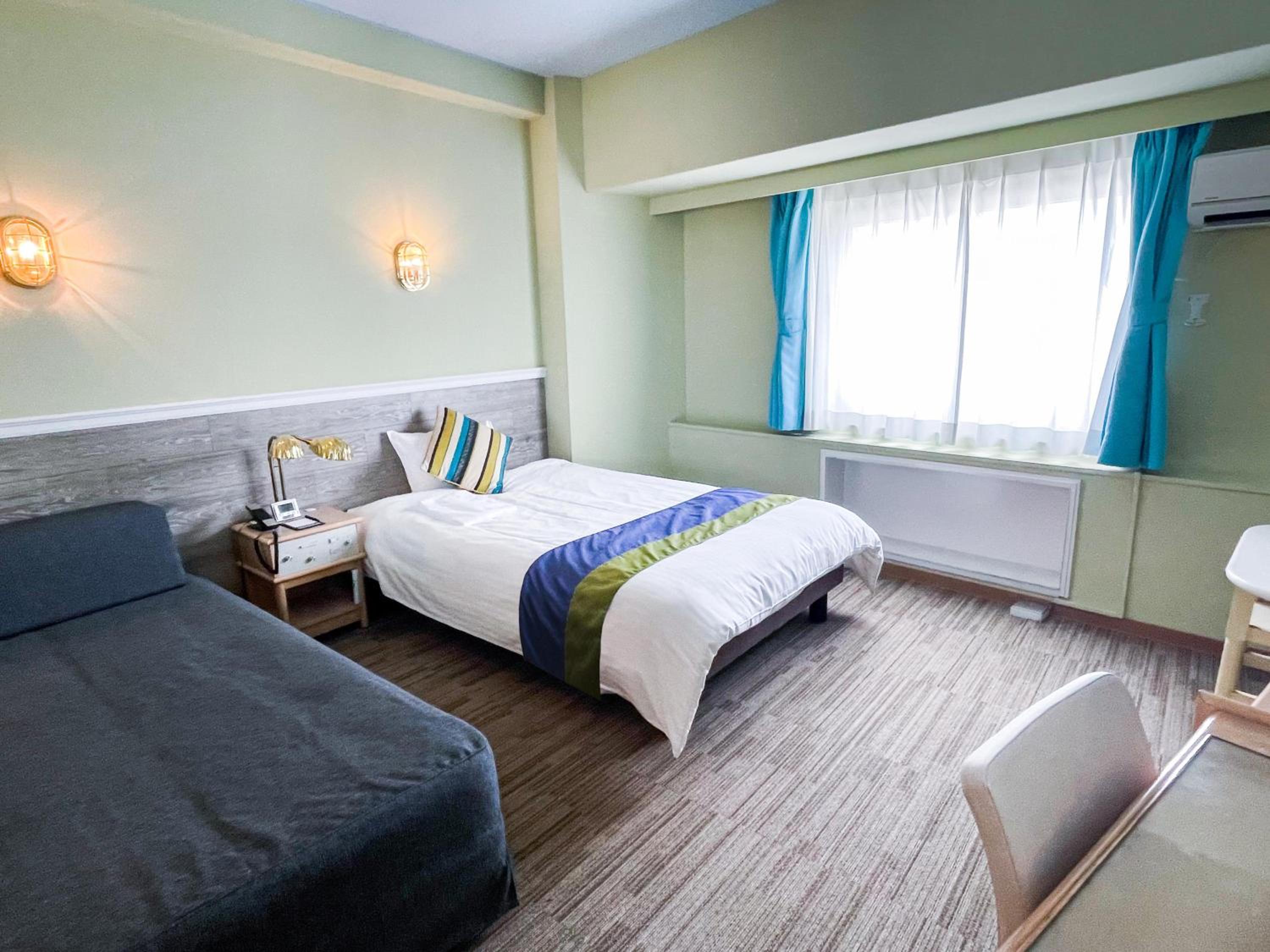 غرفة بسرير نصف مزدوج، HOTEL AreaOne SAKAIMINATO MARINA 3/6