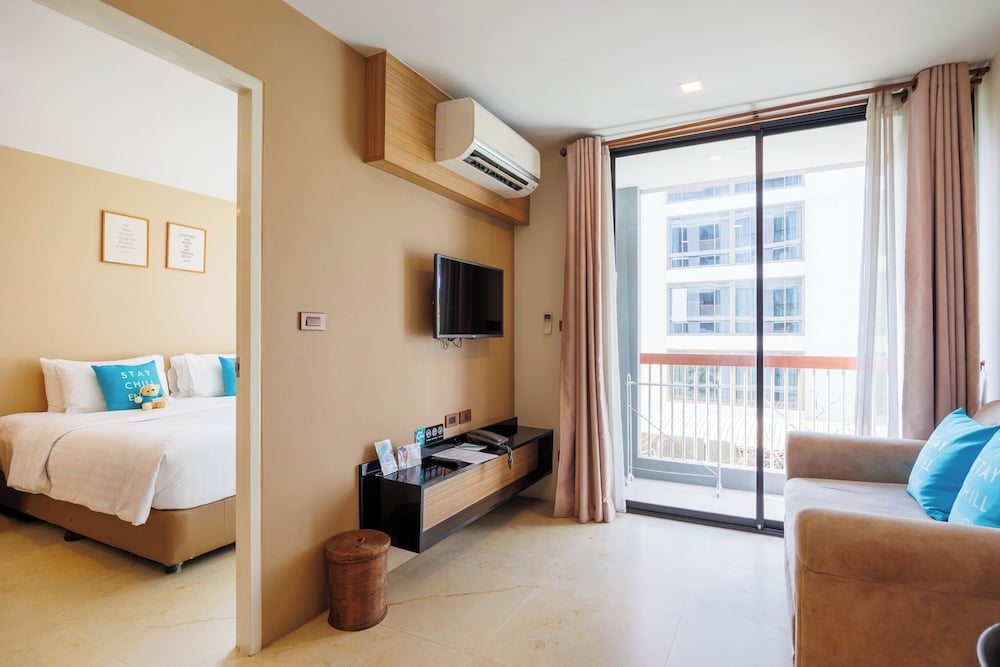 جناح بسرير مزدوج بغرفة نوم واحدة، Cross Vibe Chiang Mai Decem 6/10