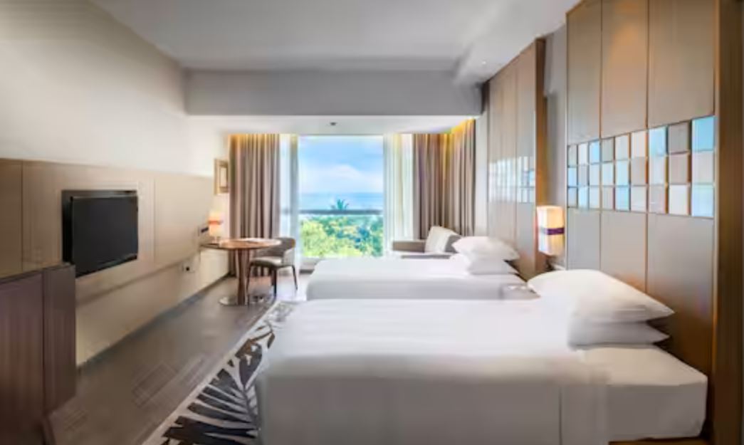 DELUXE, TWIN BEDS, SOFA, HIGH FLOOR