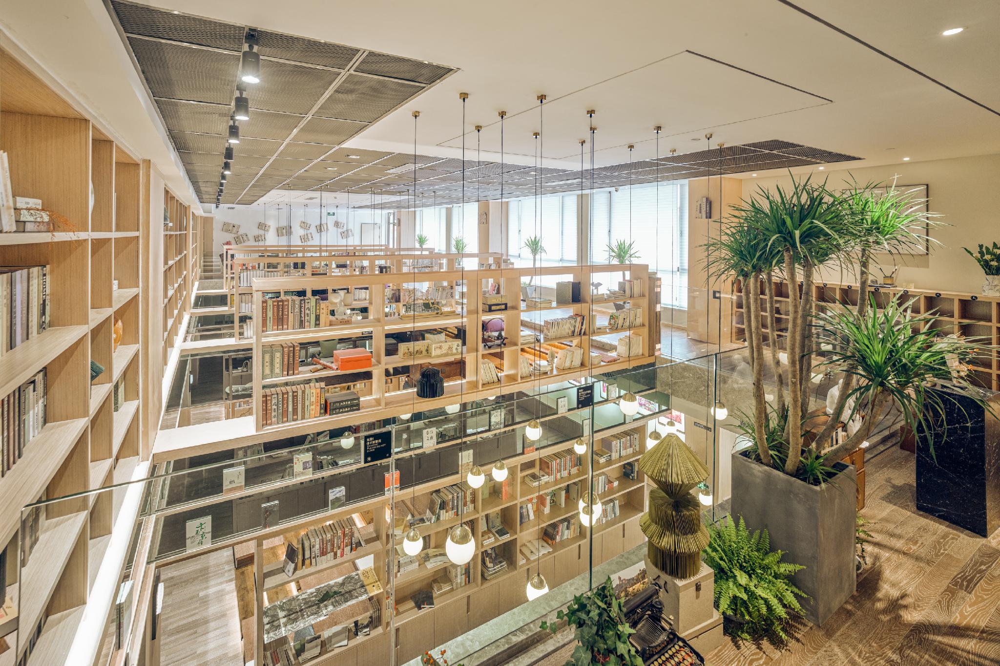 Lobby at Yeboqinhuai SSAW BOUTIQUE Hotel (Qinhuai Bookstore), NANJING