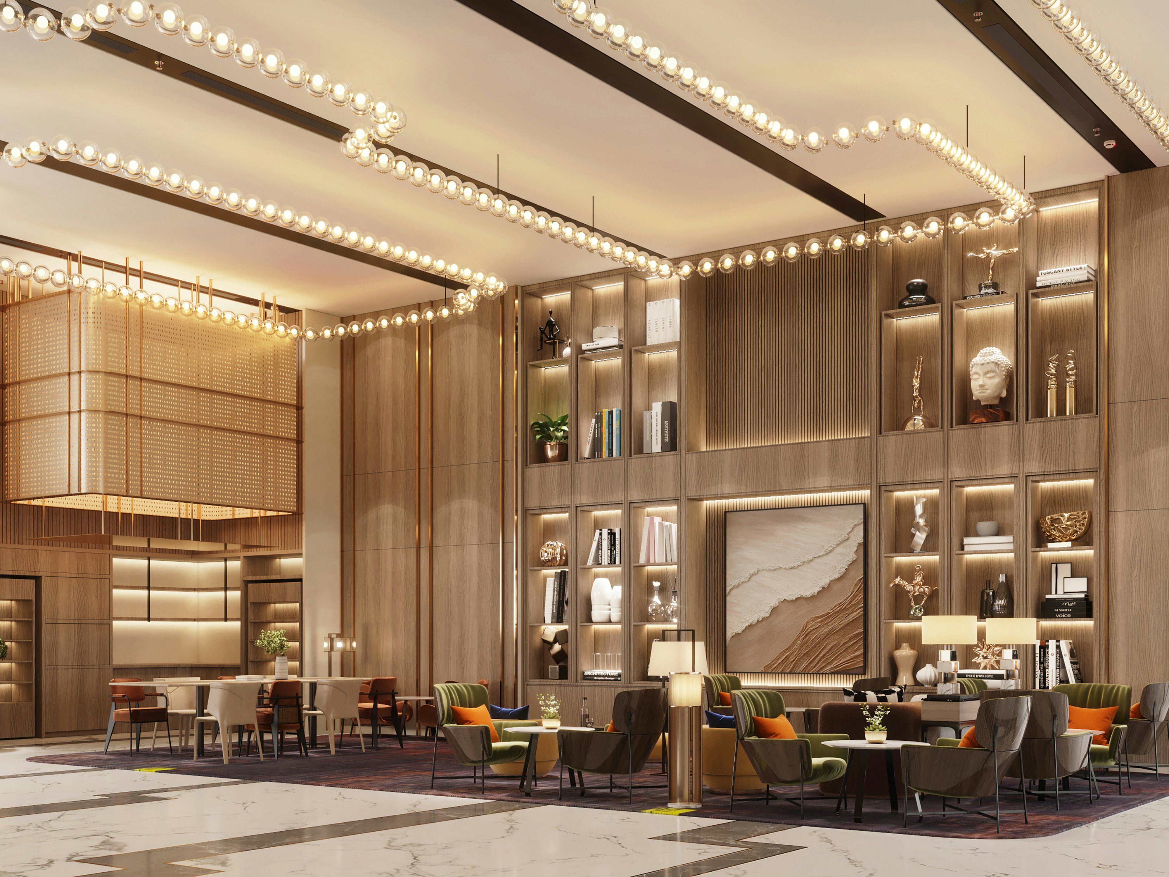 Lobby at Doubletree by Hilton Bengaluru Airport, BANGALORE