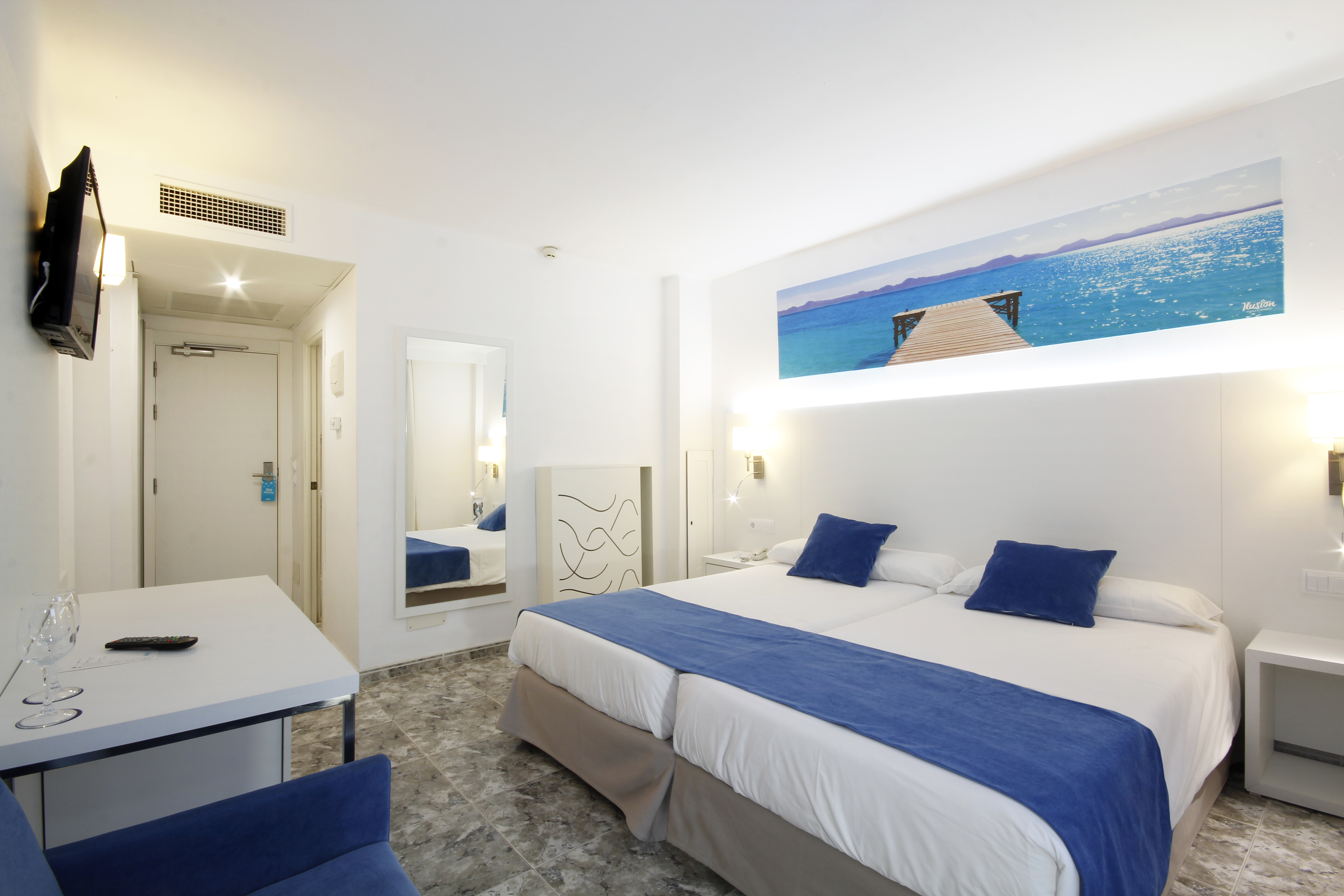 غرفة قياسية بسرير مزدوج أو سريرين منفصلين، Hotel Ilusion Calma And Spa 2/7
