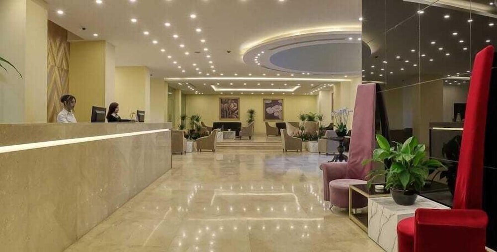 Lobby at SANDY PALACE HOTEL, AMMAN