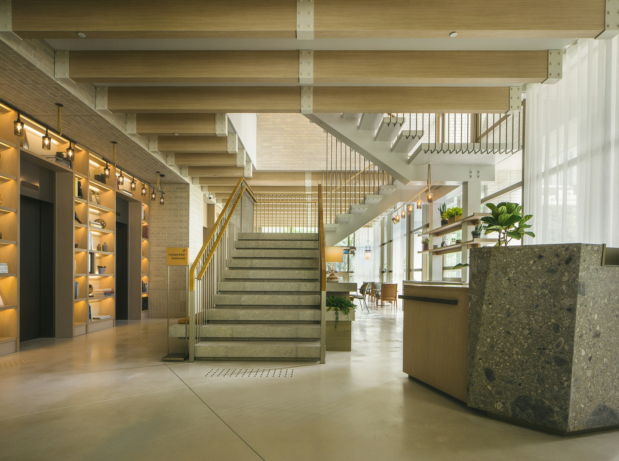 Lobby at Zentis Osaka, OSAKA