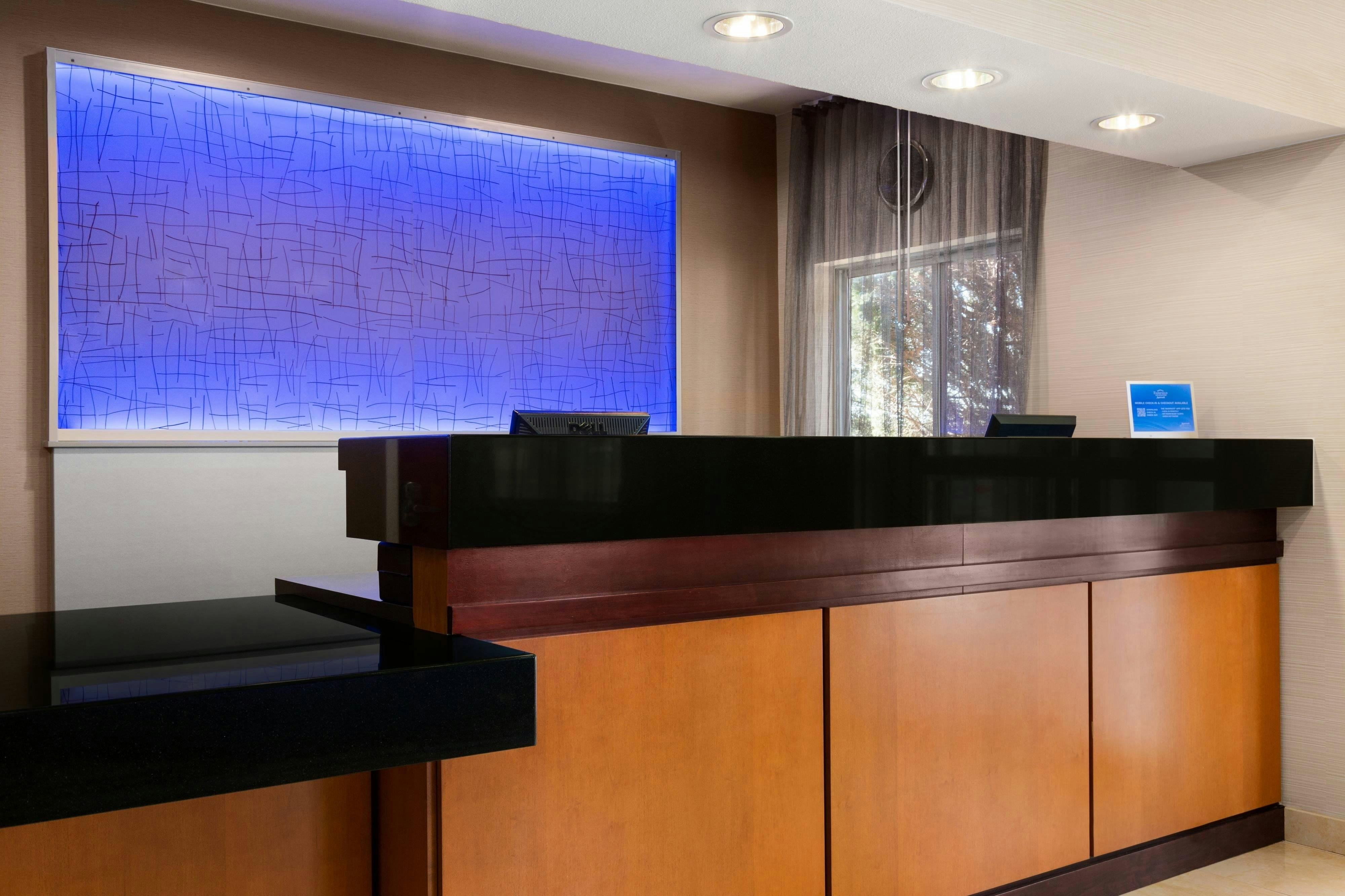 Lobby at Fairfield Inn & Suites Amarillo West/Medical Center, AMARILLO - TX