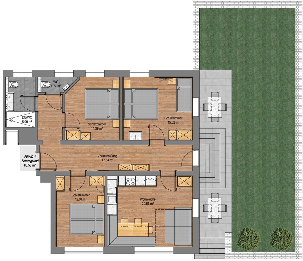 GASTEHAUS ROSENHOF 3/68