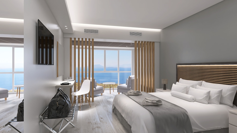Junior Suite, Studio, Double Bed, Partial Sea View, Sofa