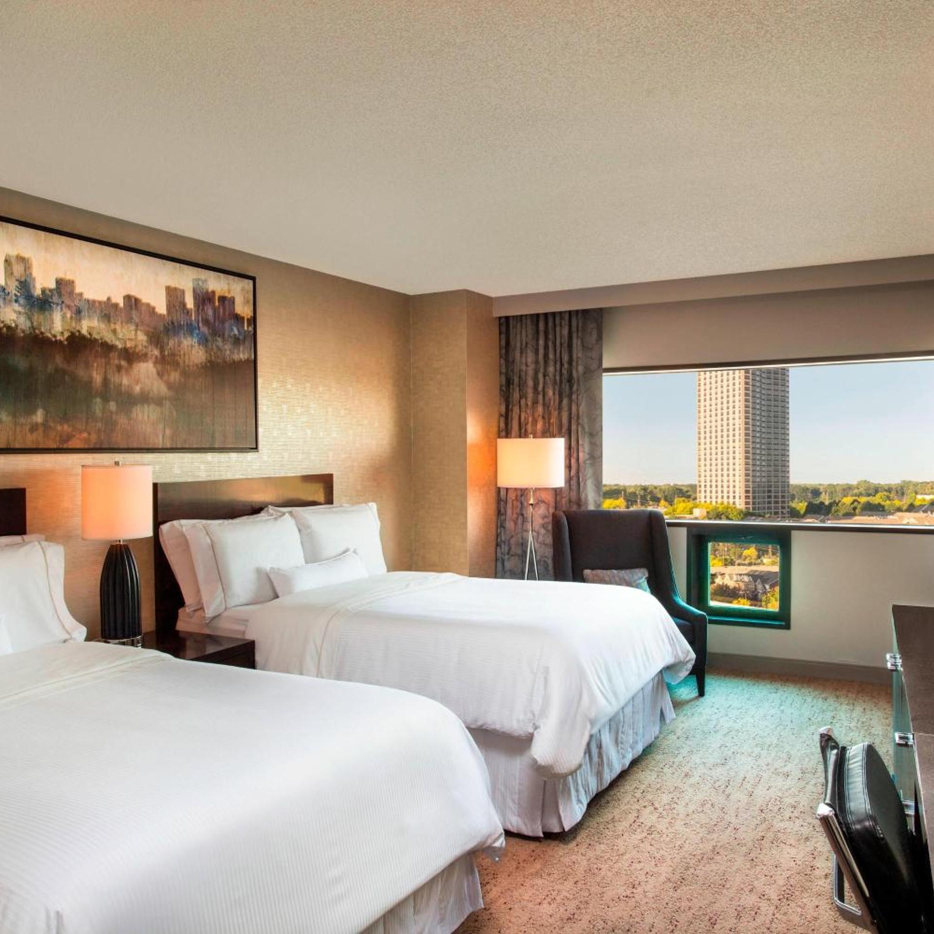 PURE, Guest room, 2 Double beds
