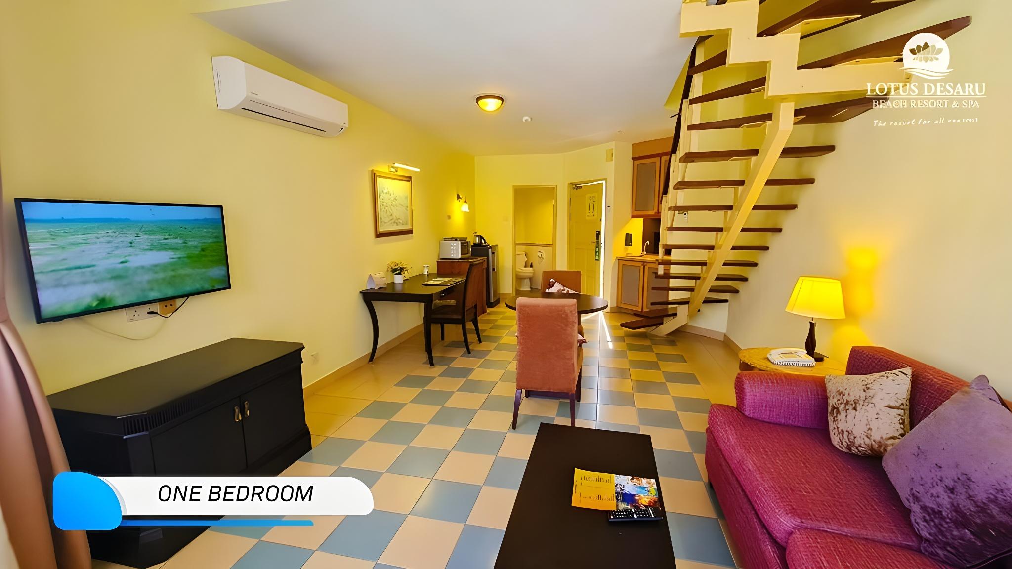 1 Bedroom Duplex Suite Water Park View
