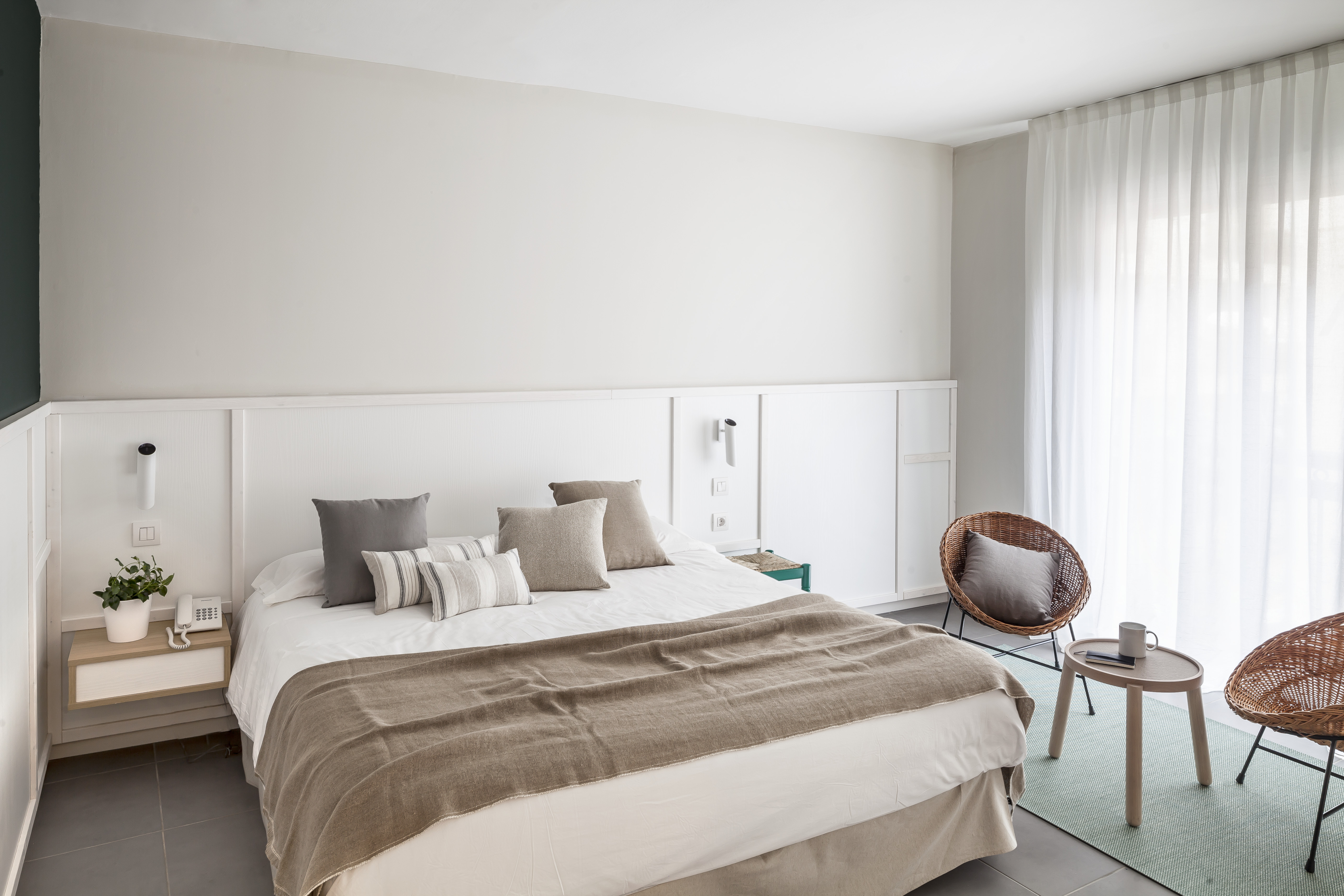 غرفة قياسية بسرير مزدوج، Aqua Hotel Bertran - Adults Only 2/4