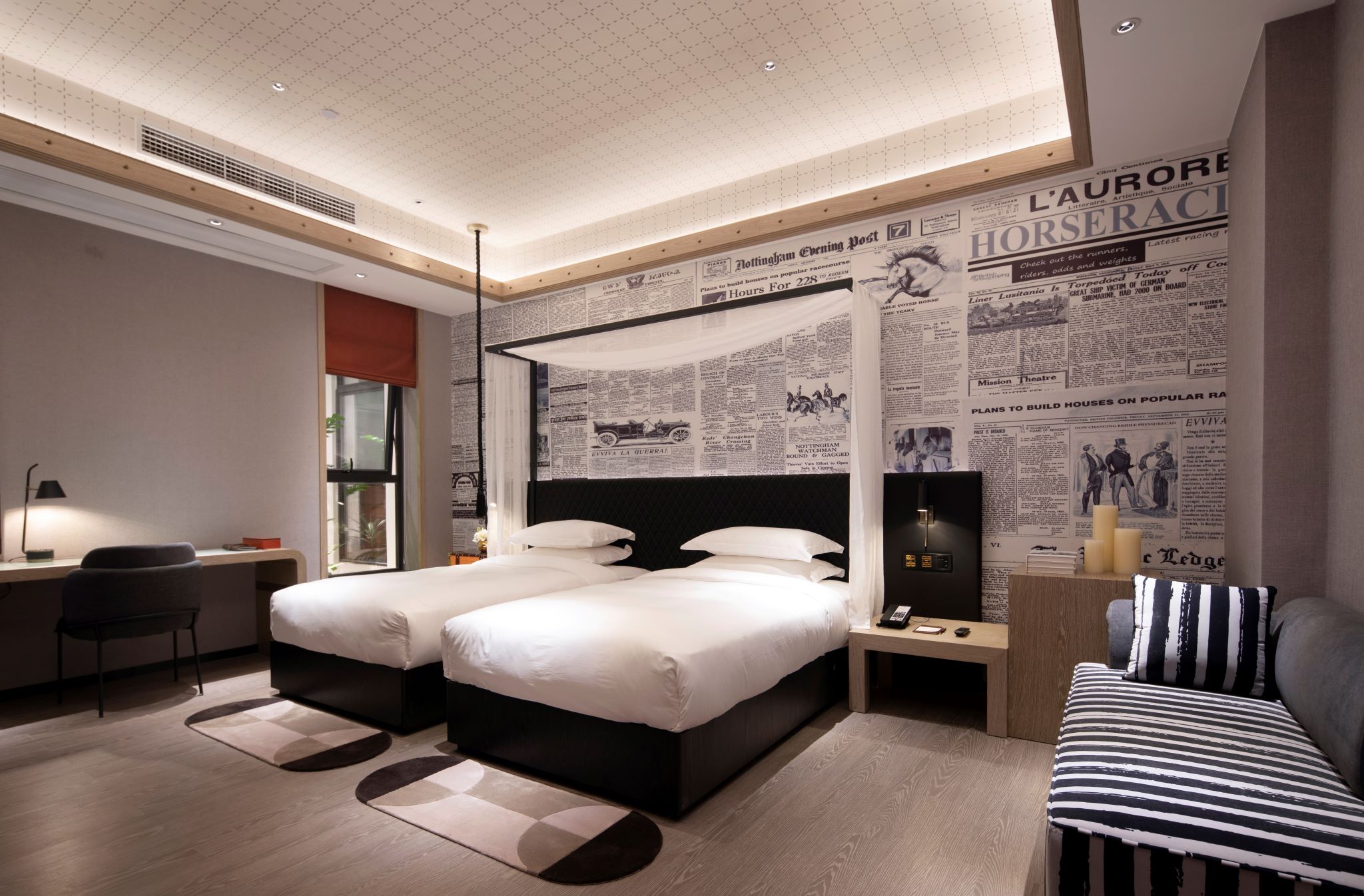 Standard, Twin Beds, No Window، Paco Business Yuancun Branch 2/3