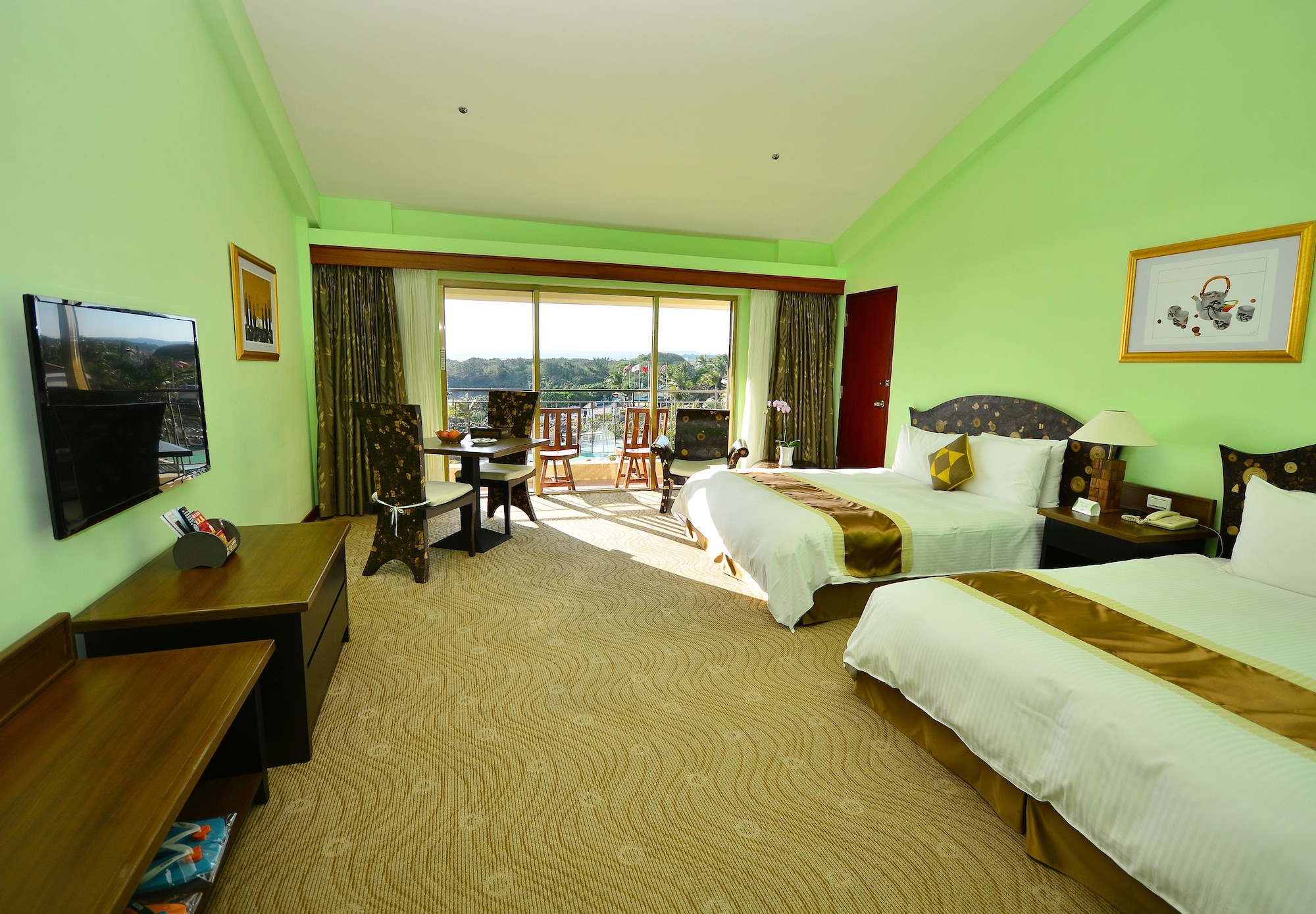 EXCLUSIVE, 2 DOUBLE BEDS, OCEAN VIEW