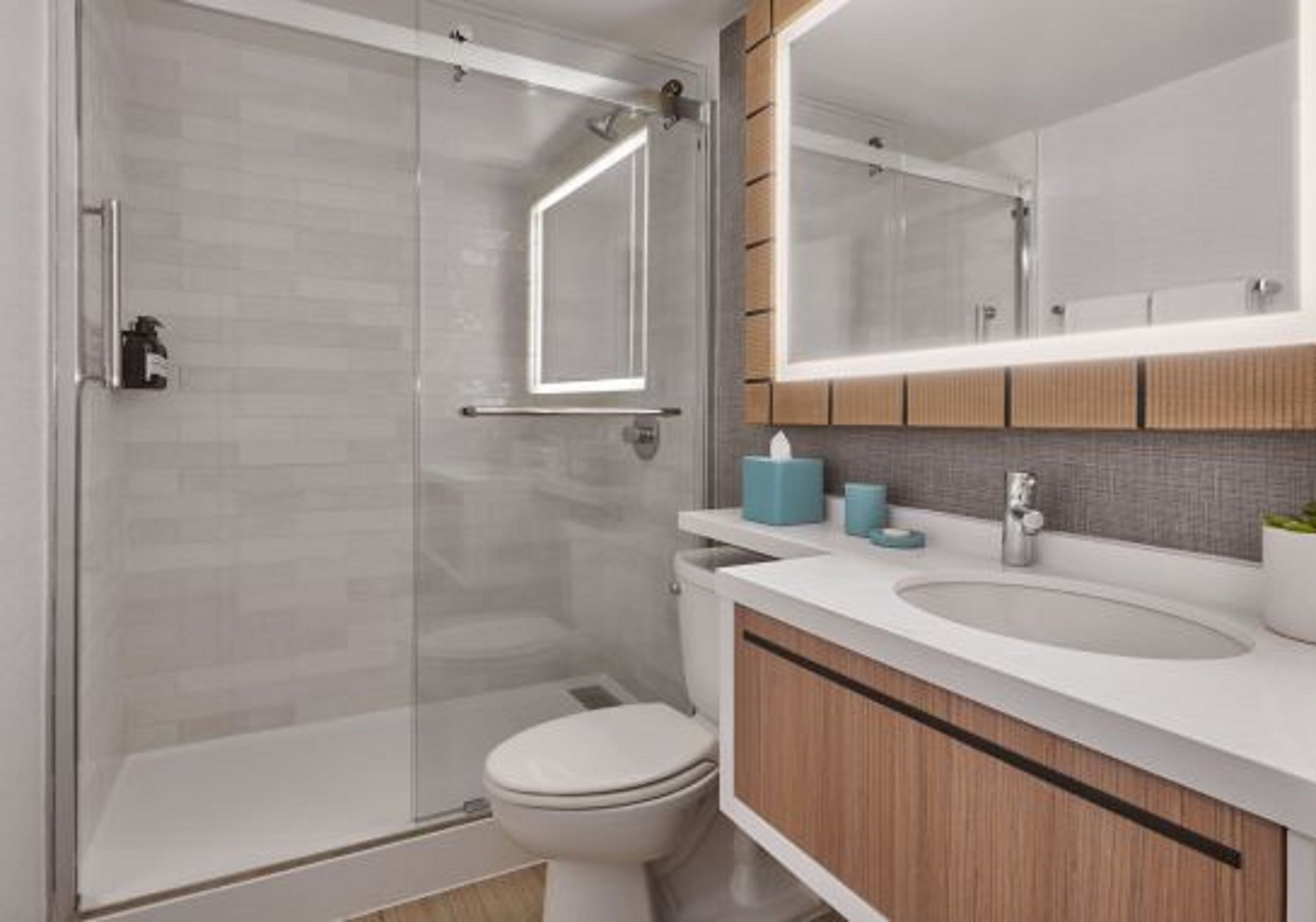 غرفة بسريرين كوين بإطلالة على المتنزه