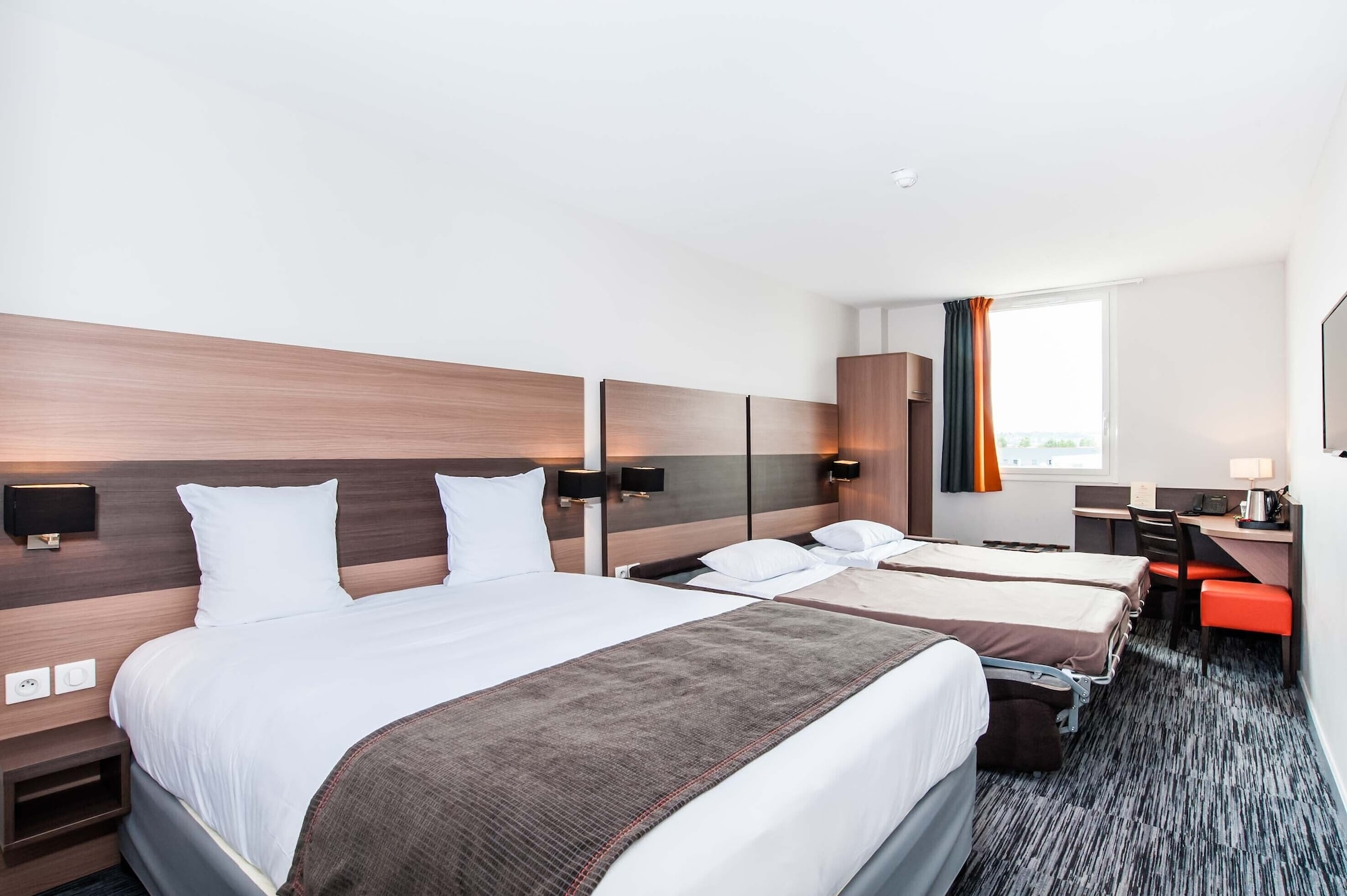 COMFORT, QUADRUPLE, DOUBLE BED, 2 SOFA