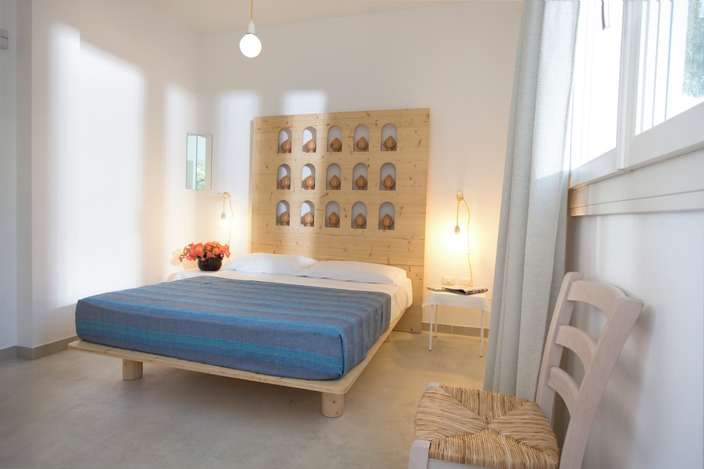 غرفة ديلوكس بسرير مزدوج، Terreamare Agriturismo 2/3