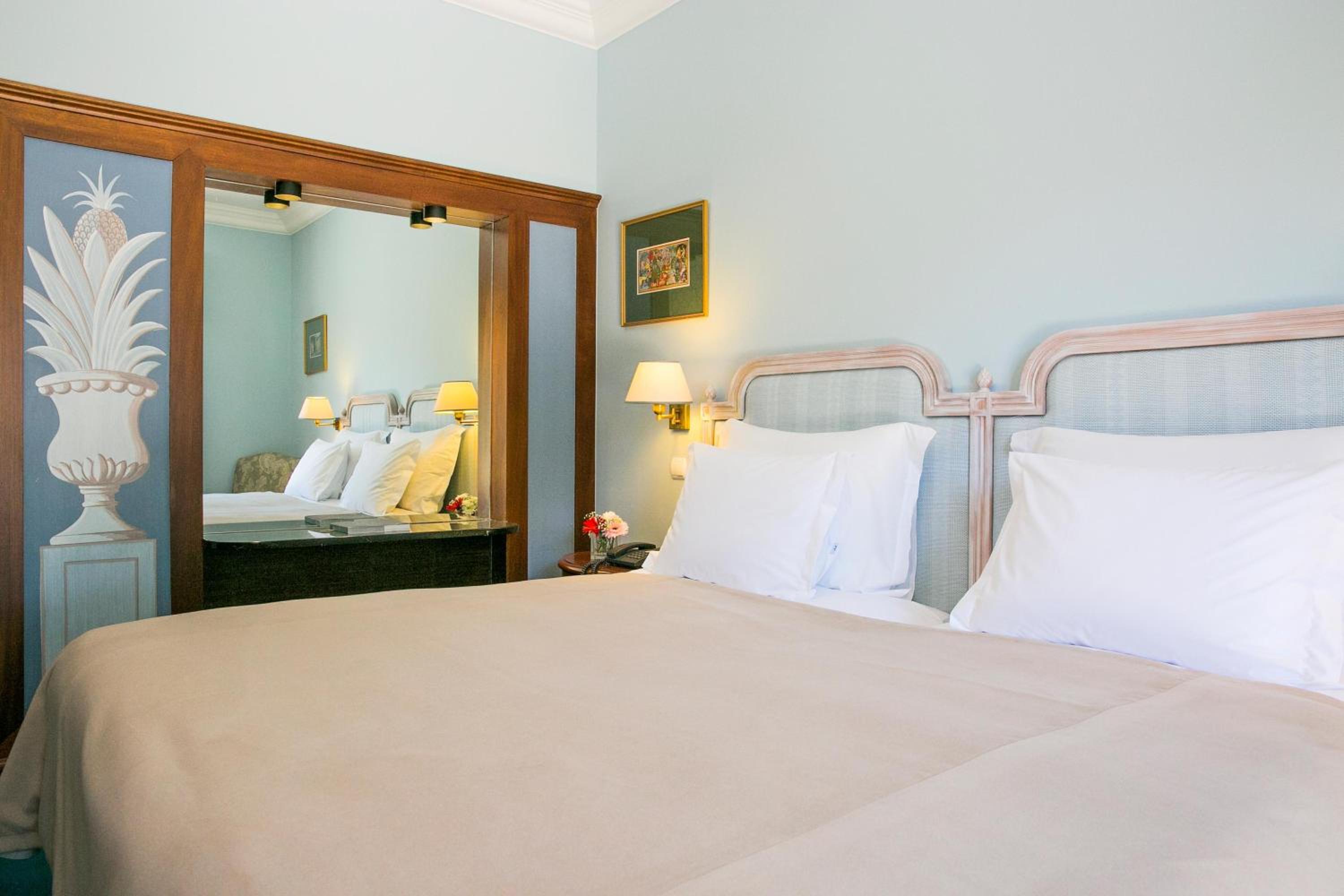 غرفة بسرير مزدوج بإطلالة على الحديقة مع سرير إضافي، Pestana Palace Lisboa 6/8